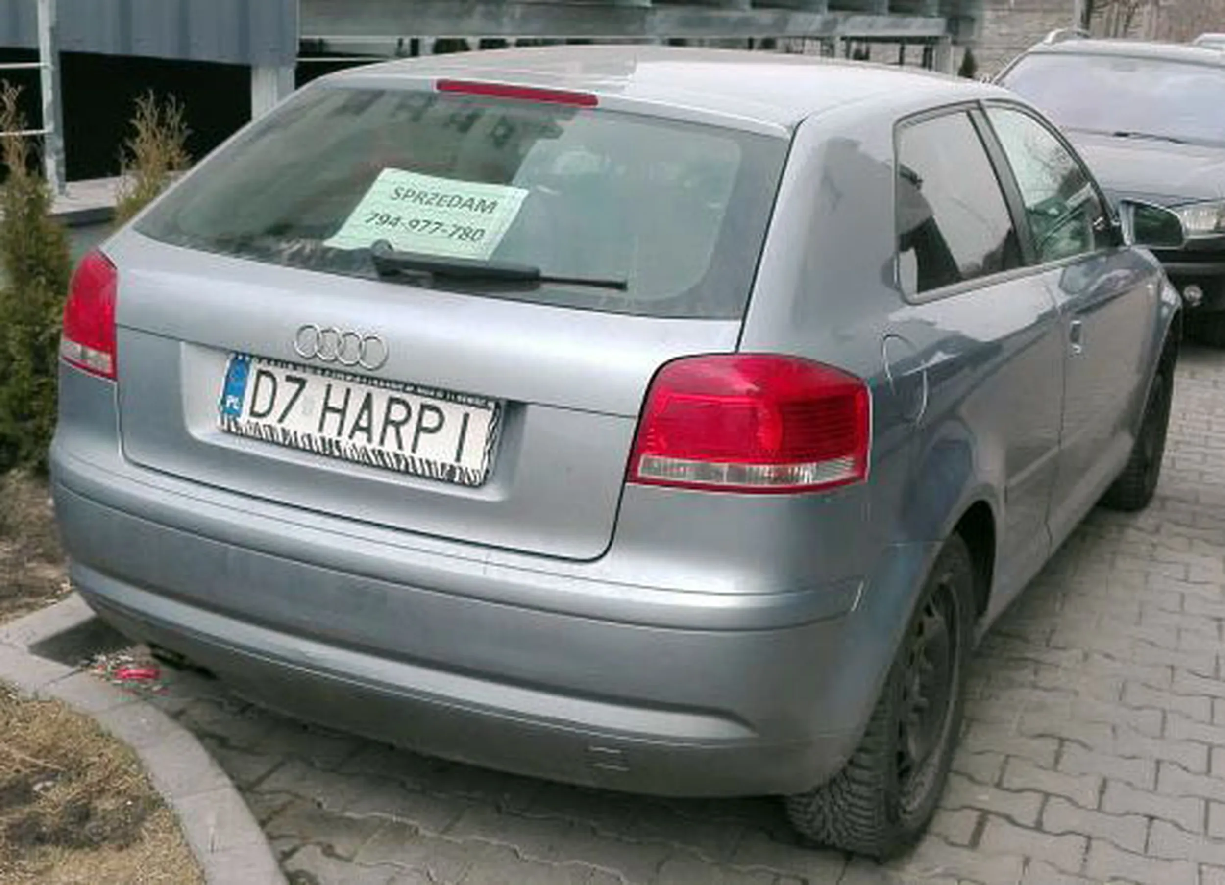 Fajny numer, blacha D7 HARPI