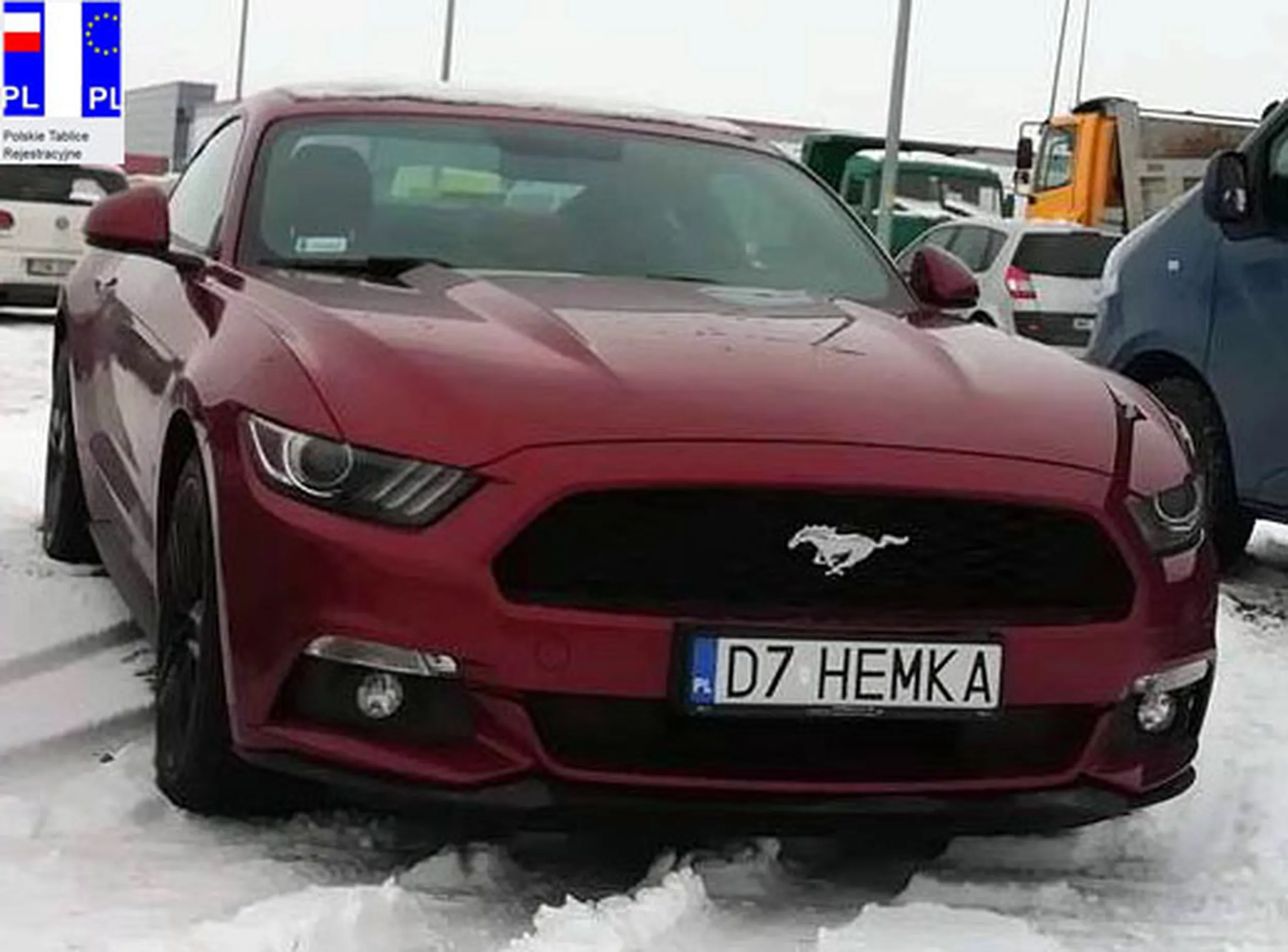 Fajny numer, blacha D7 HEMKA