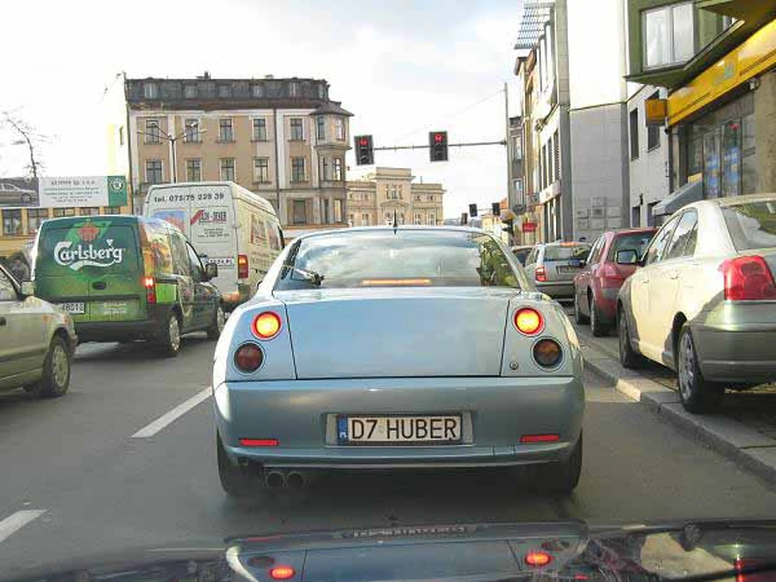 Fajny numer, blacha D7 HUBER