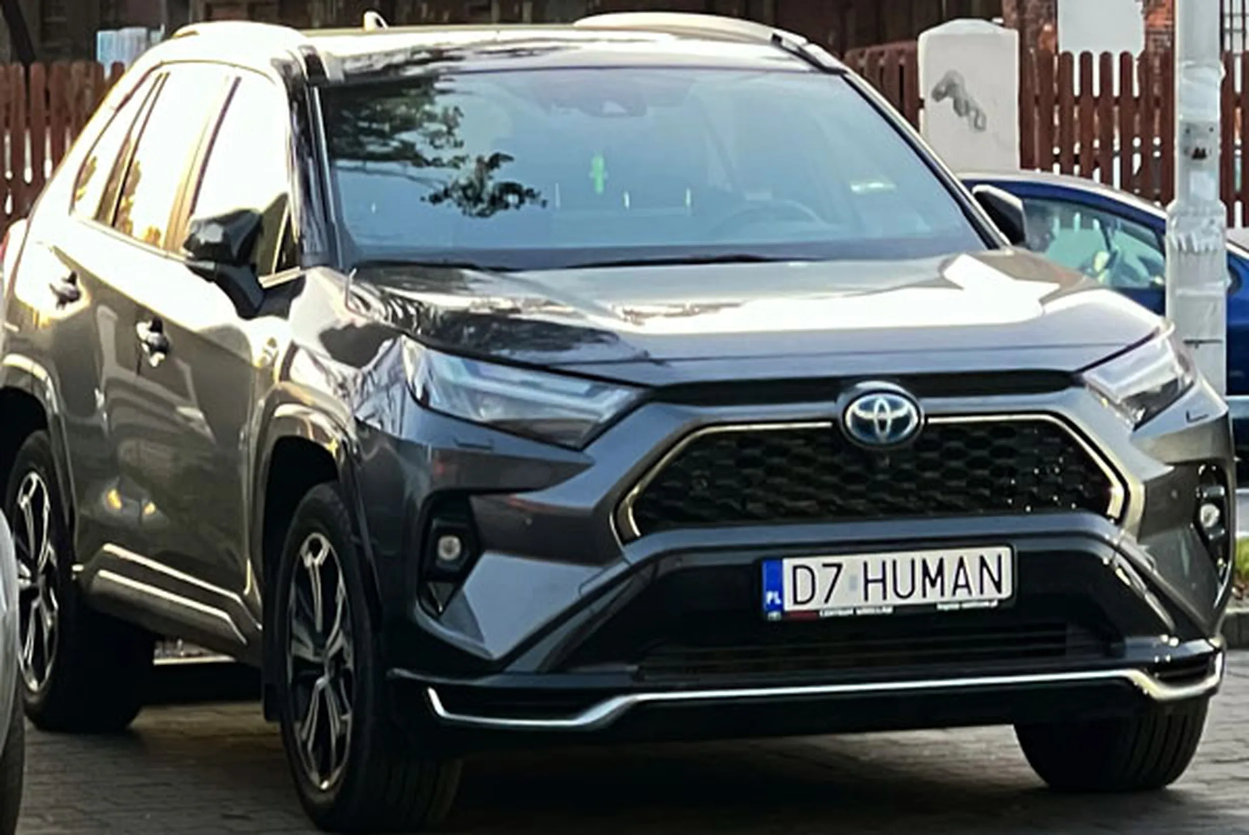 Fajny numer, blacha D7 HUMAN