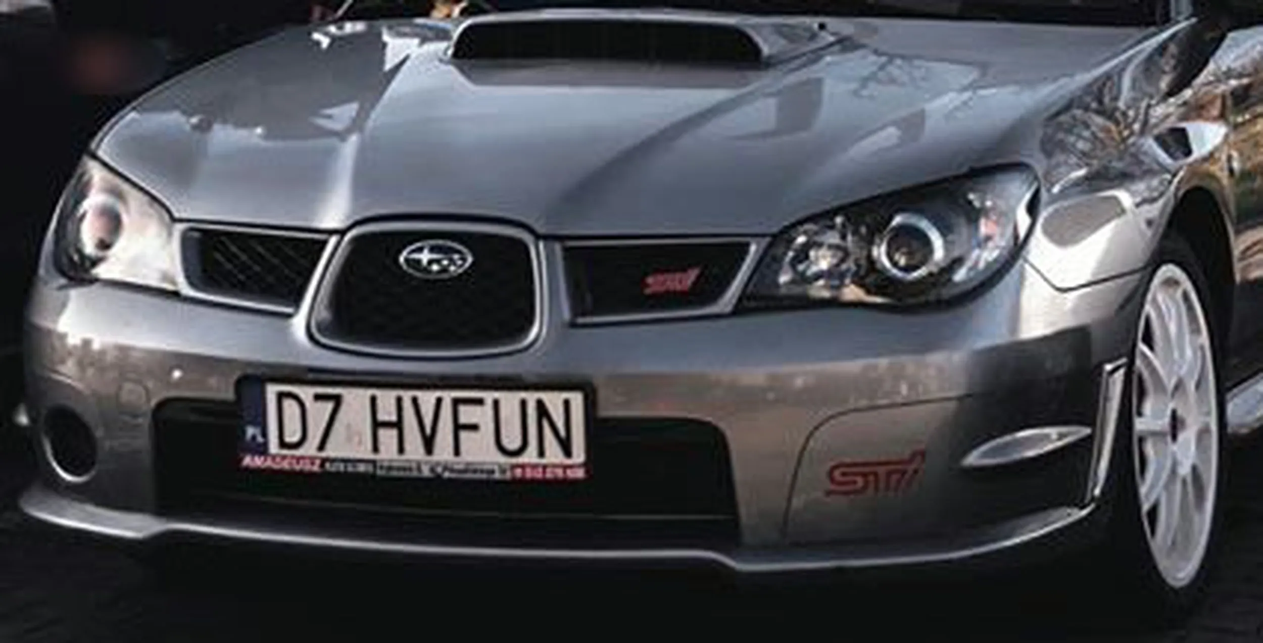 Fajny numer, blacha D7 HVFUN