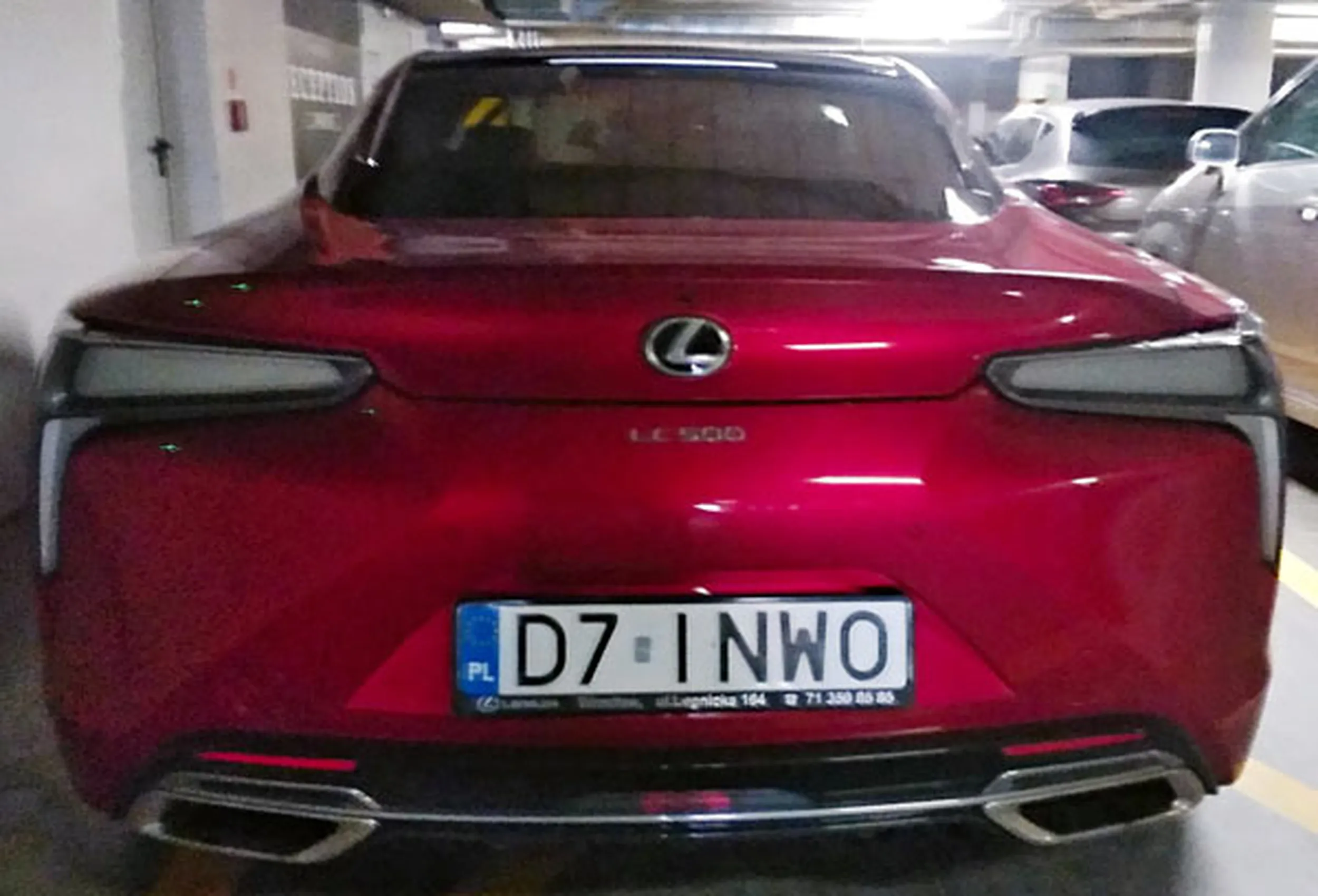 Fajny numer, blacha D7 INWO