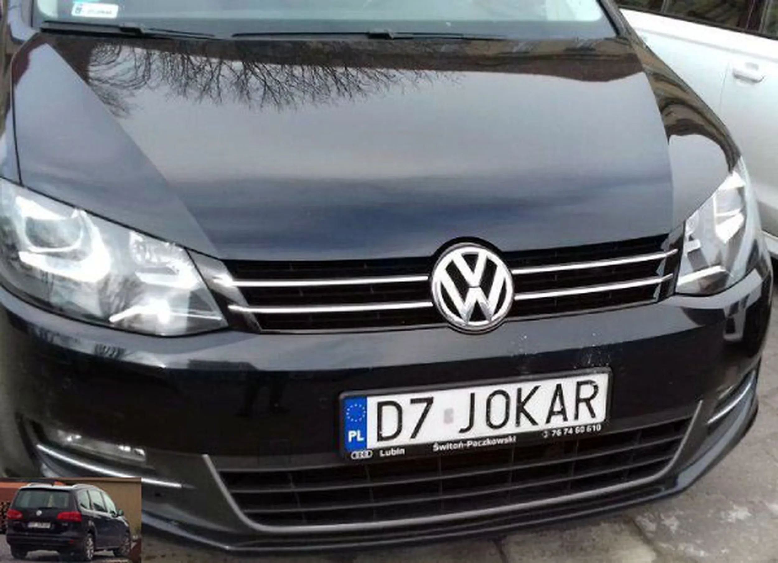 Fajny numer, blacha D7 JOKAR