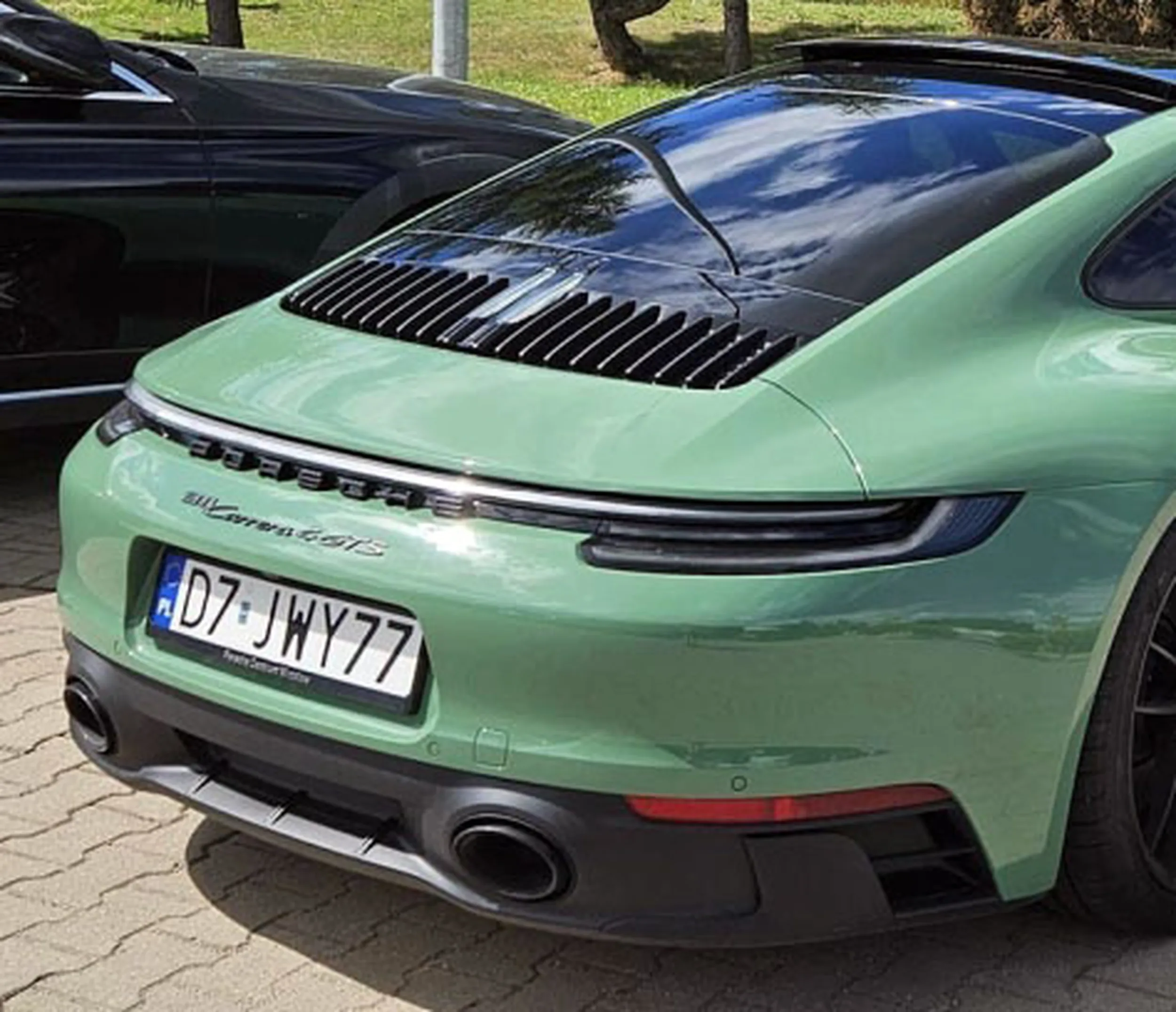 Fajny numer, blacha D7 JWY77