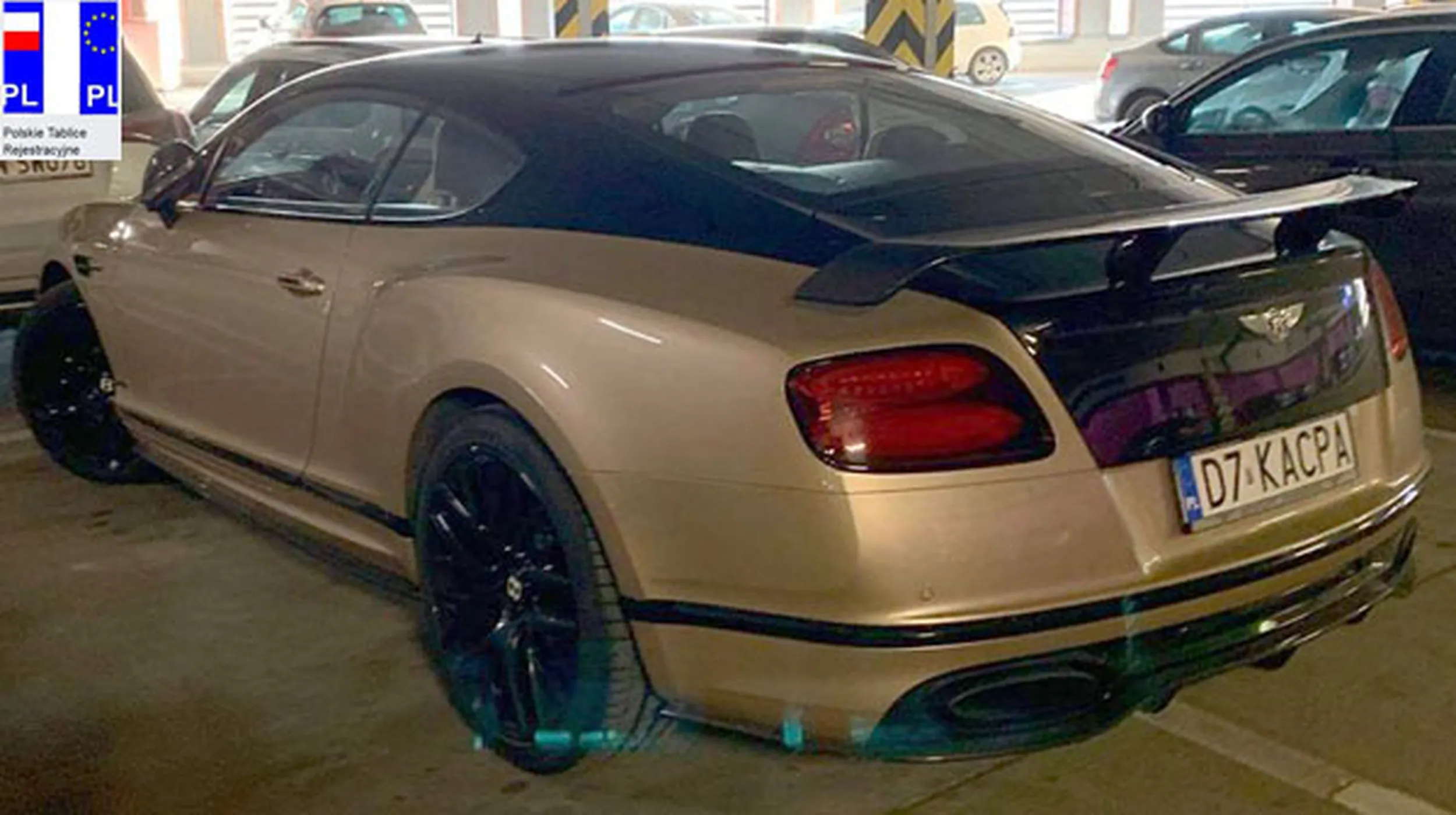 Fajny numer, blacha D7 KACPA