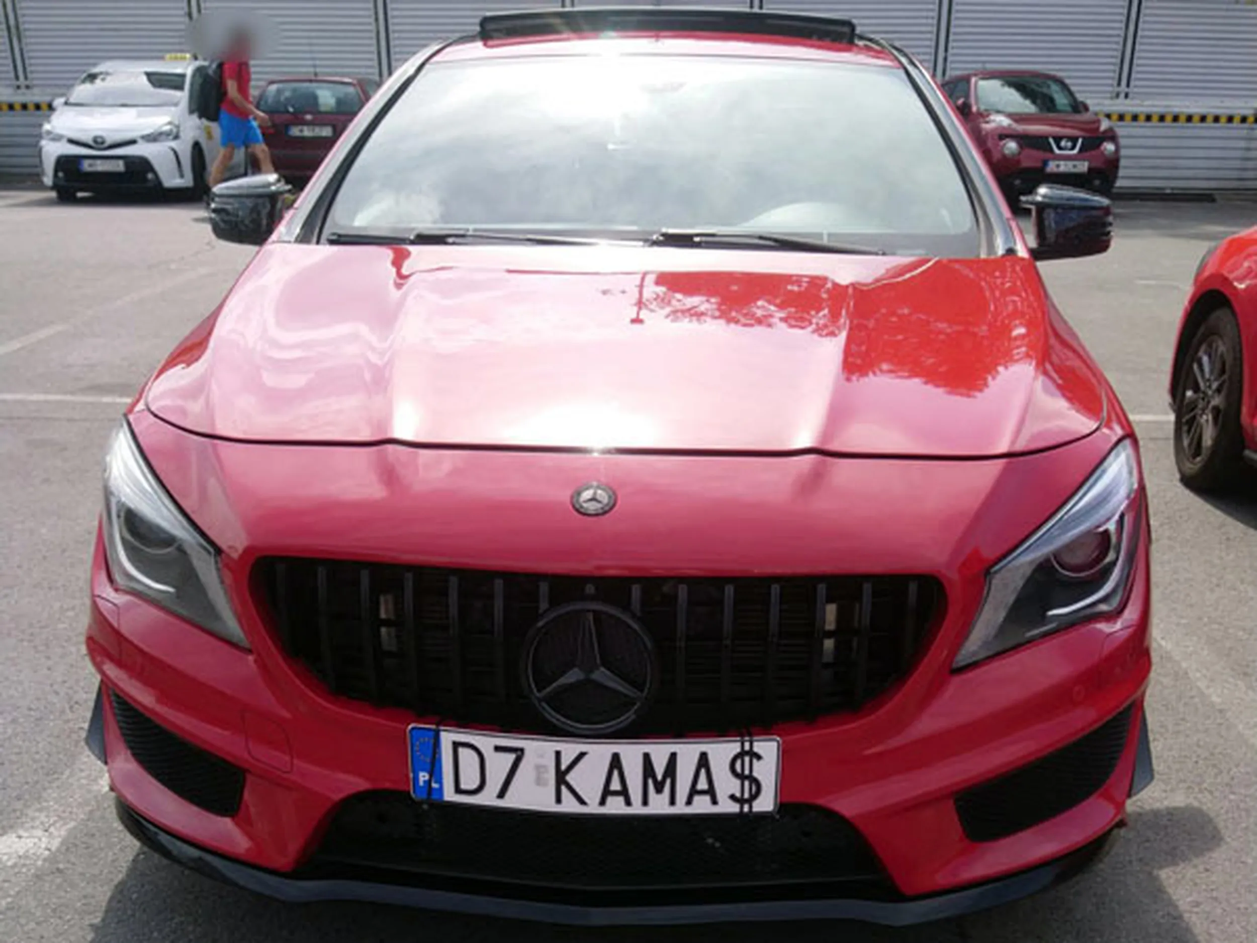 Fajny numer, blacha D7 KAMAS