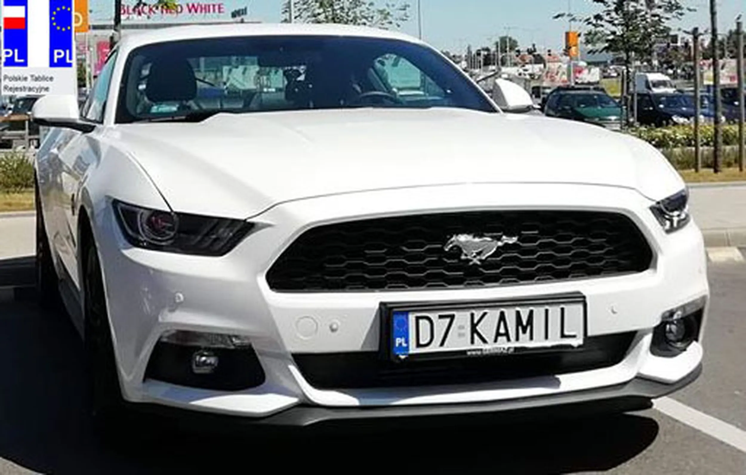 Fajny numer, blacha D7 KAMIL