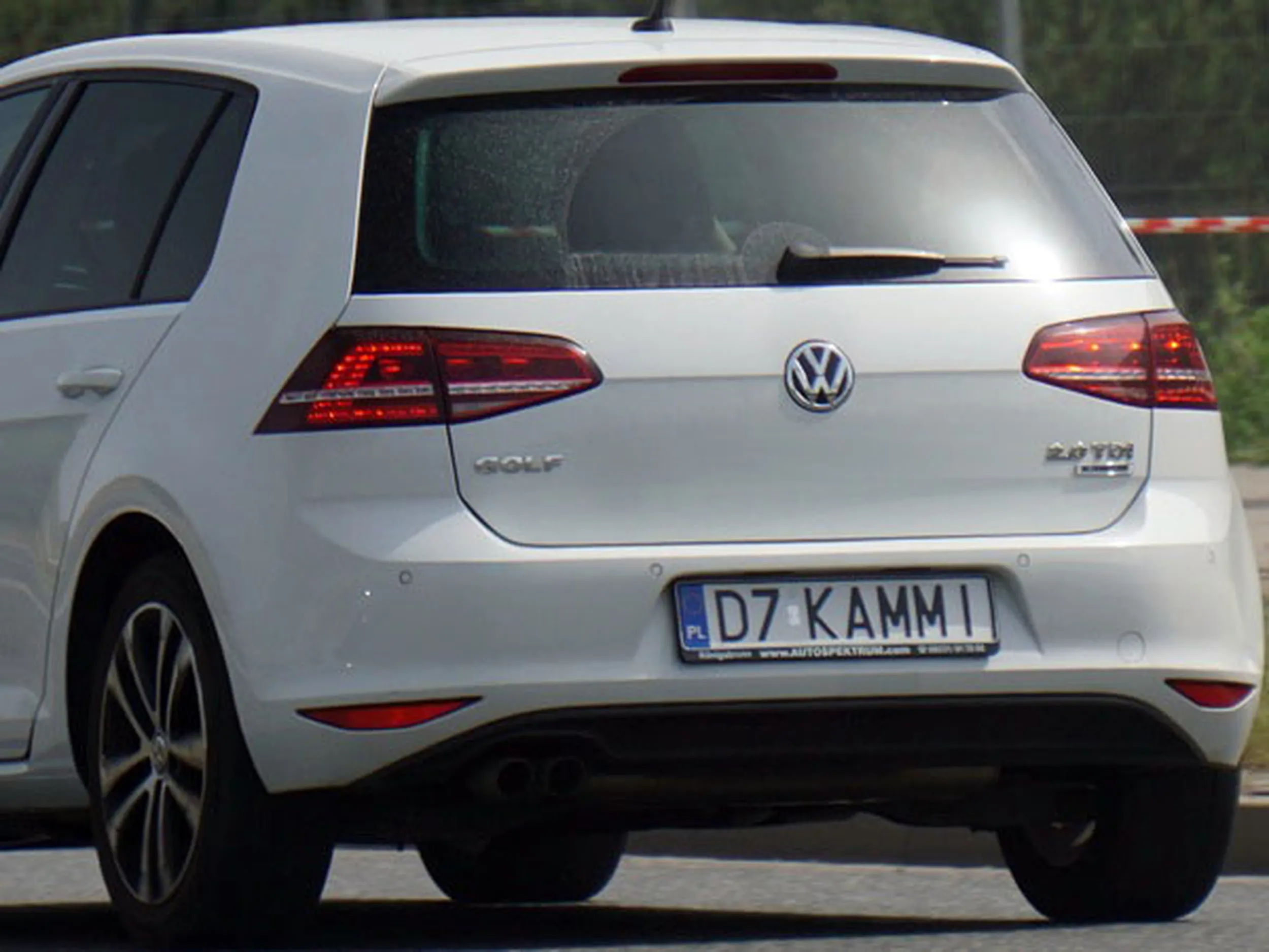 Fajny numer, blacha D7 KAMMI