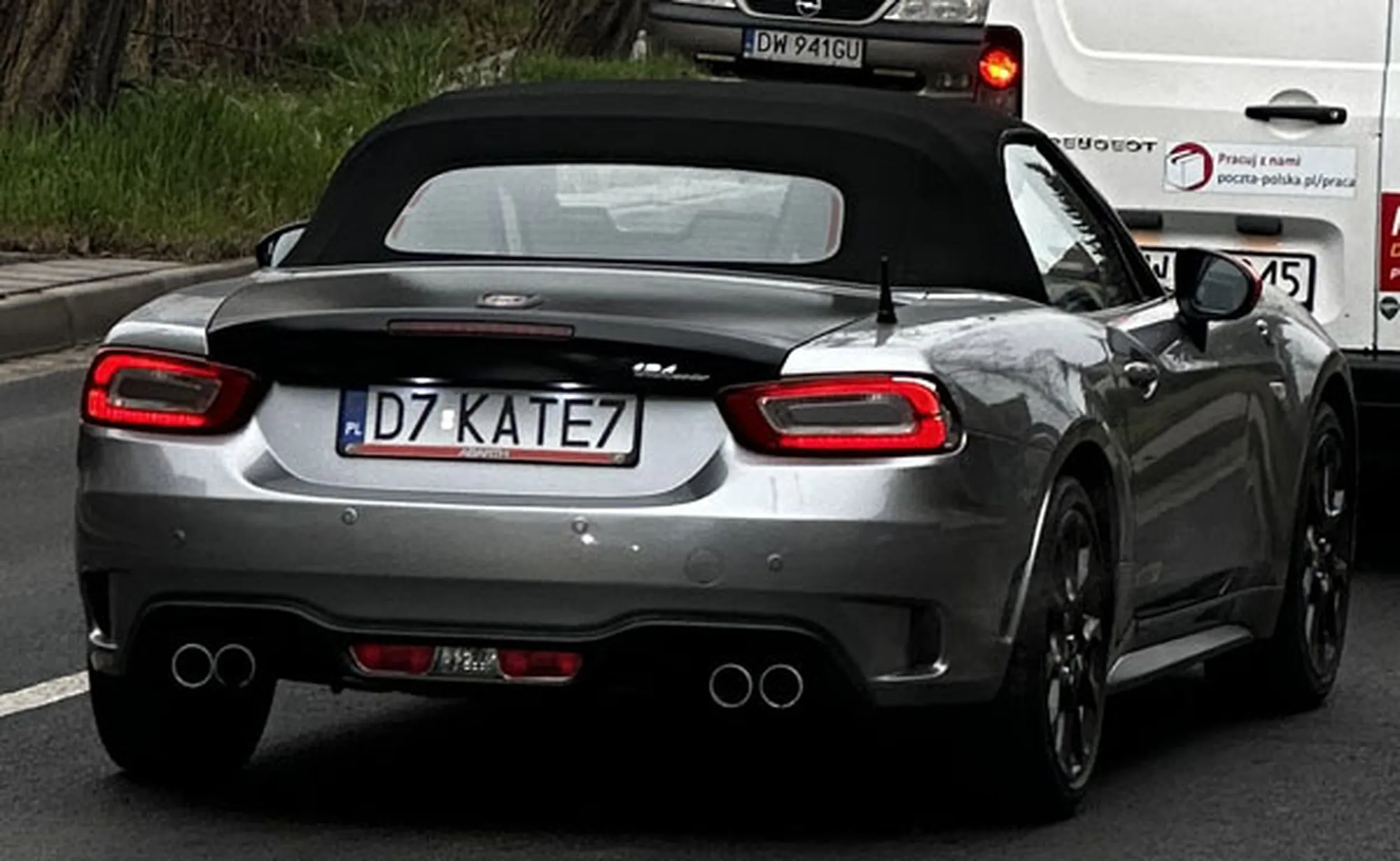 Fajny numer, blacha D7 KATE7