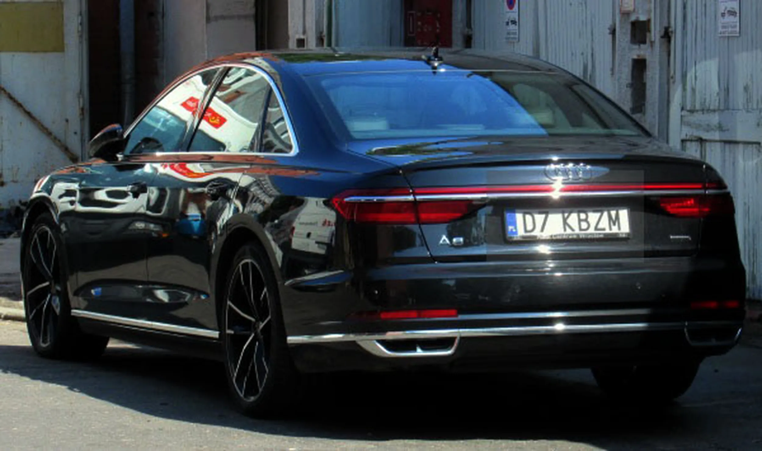 Fajny numer, blacha D7 KBZM