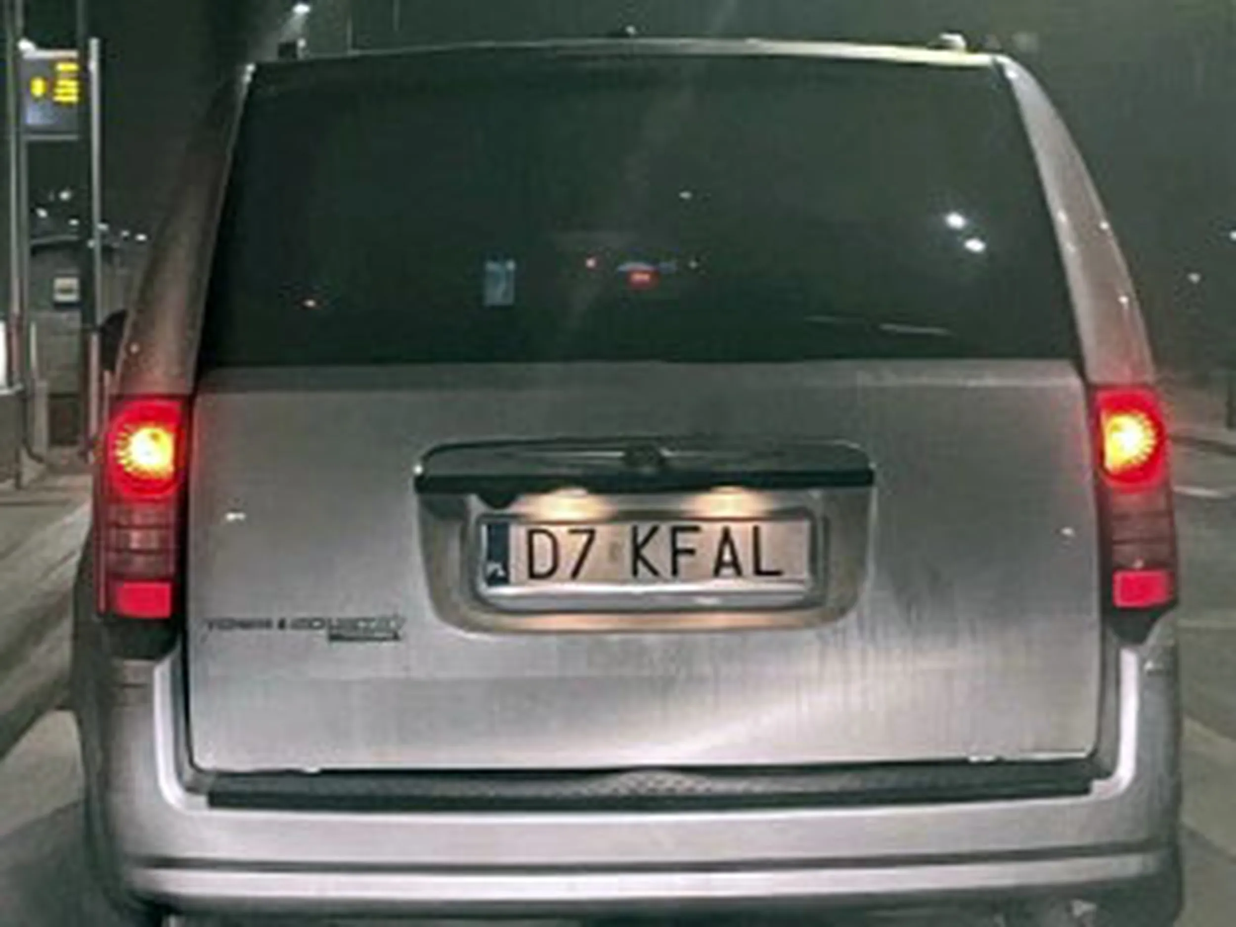 Fajny numer, blacha D7 KFAL