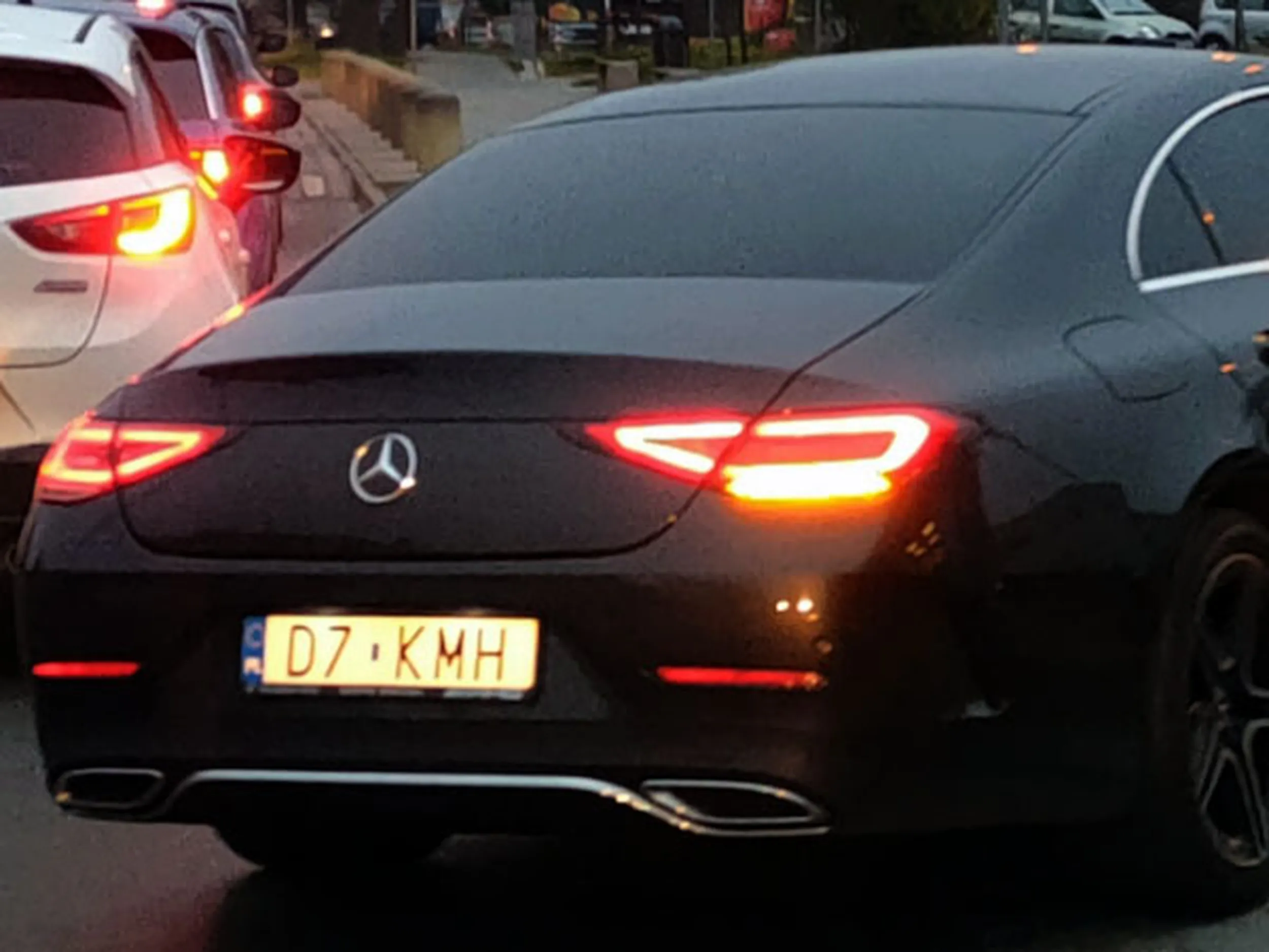 Fajny numer, blacha D7 KMH