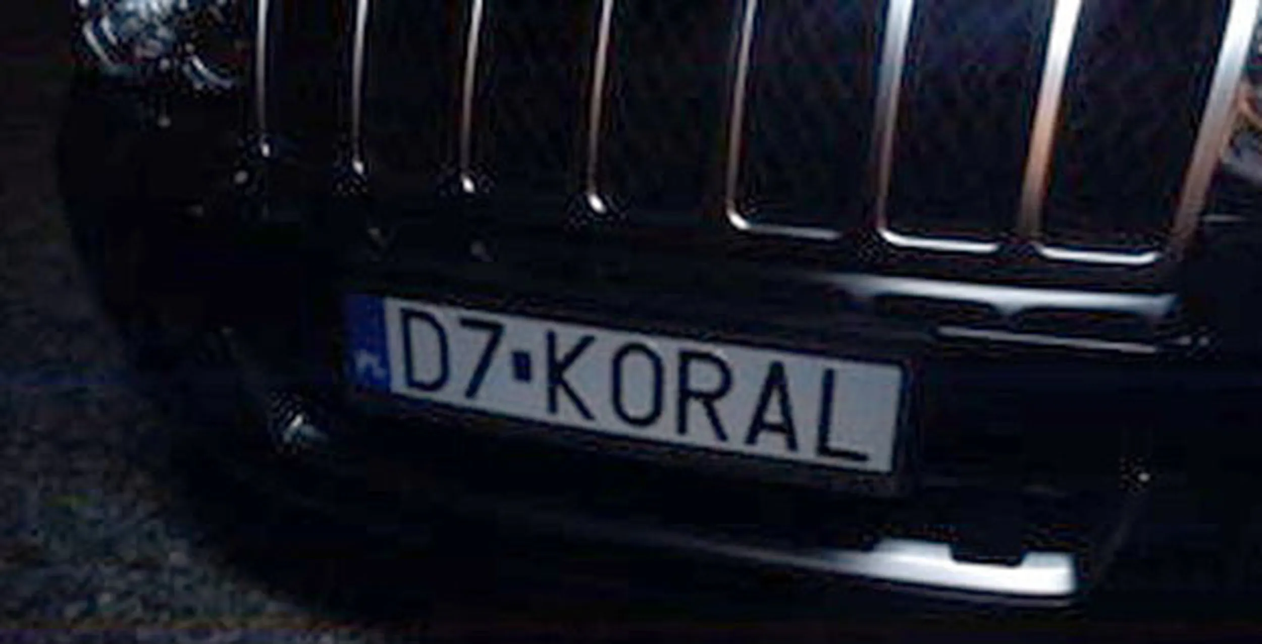 Fajny numer, blacha D7 KORAL