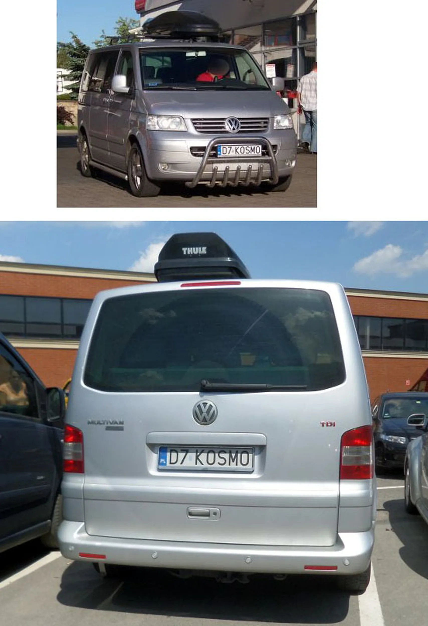 Fajny numer, blacha D7 KOSMO