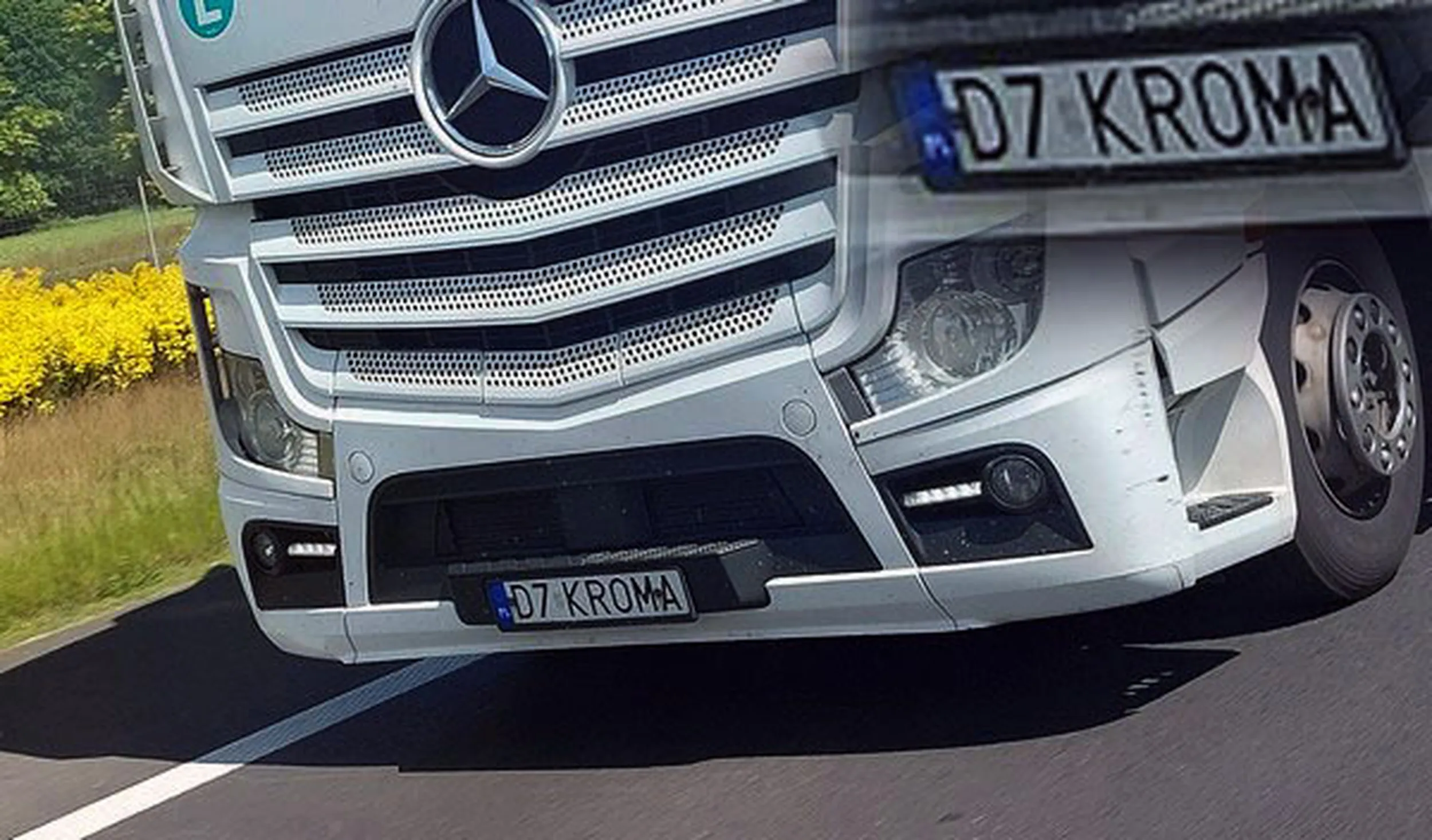 Fajny numer, blacha D7 KROMA