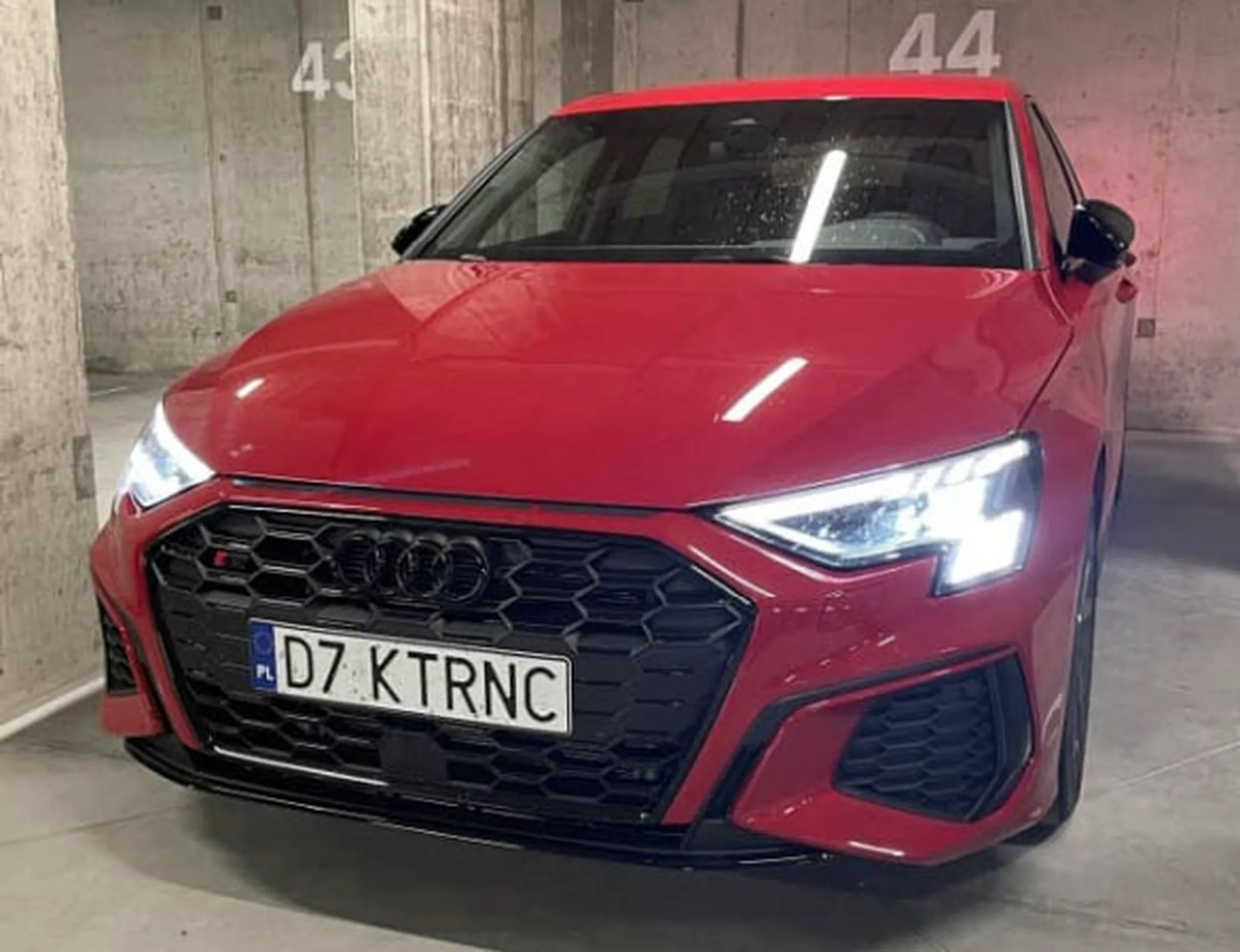 Fajny numer, blacha D7 KTRNC