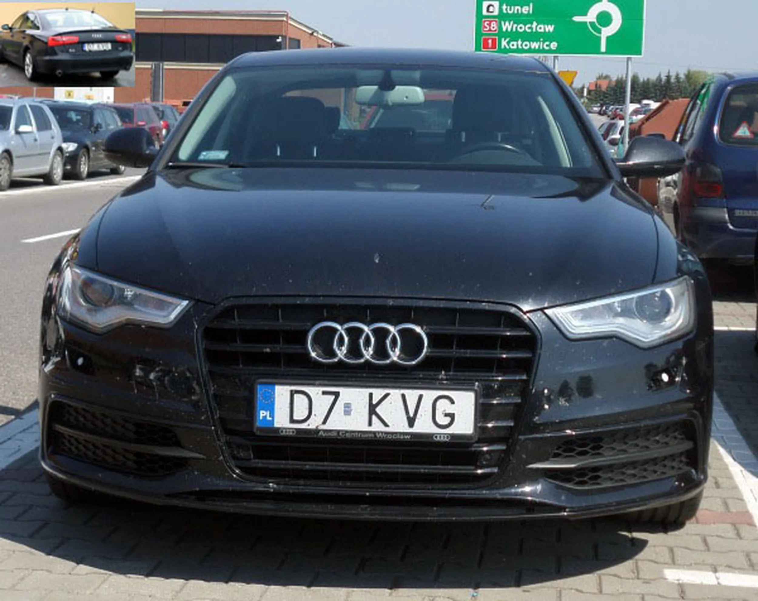 Fajny numer, blacha D7 KVG