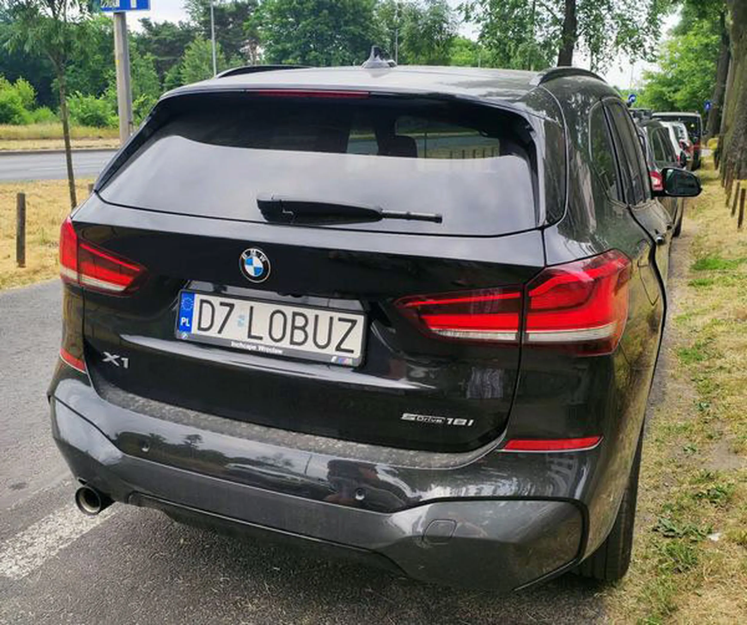 Fajny numer, blacha D7 LOBUZ