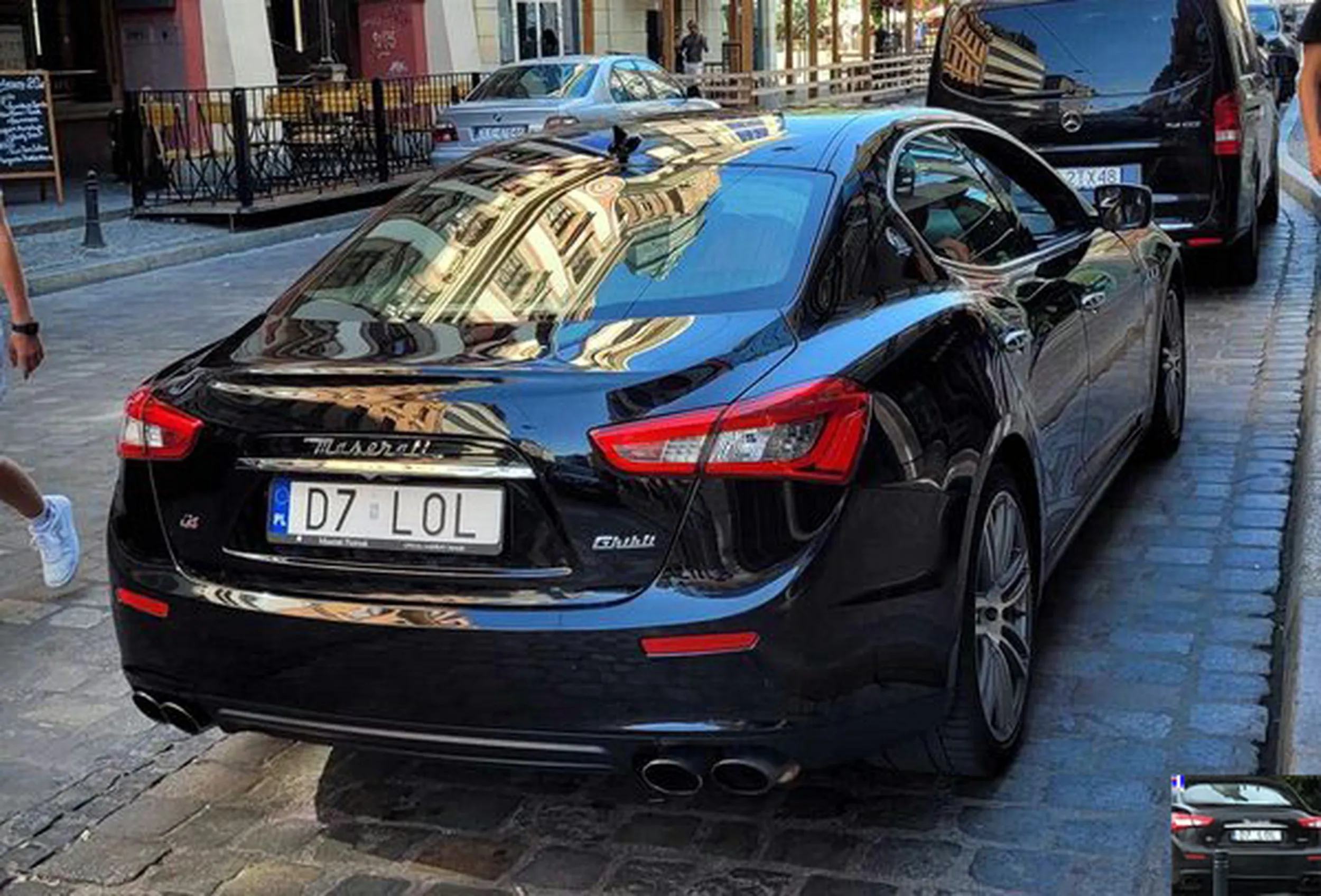 Fajny numer, blacha D7 LOL