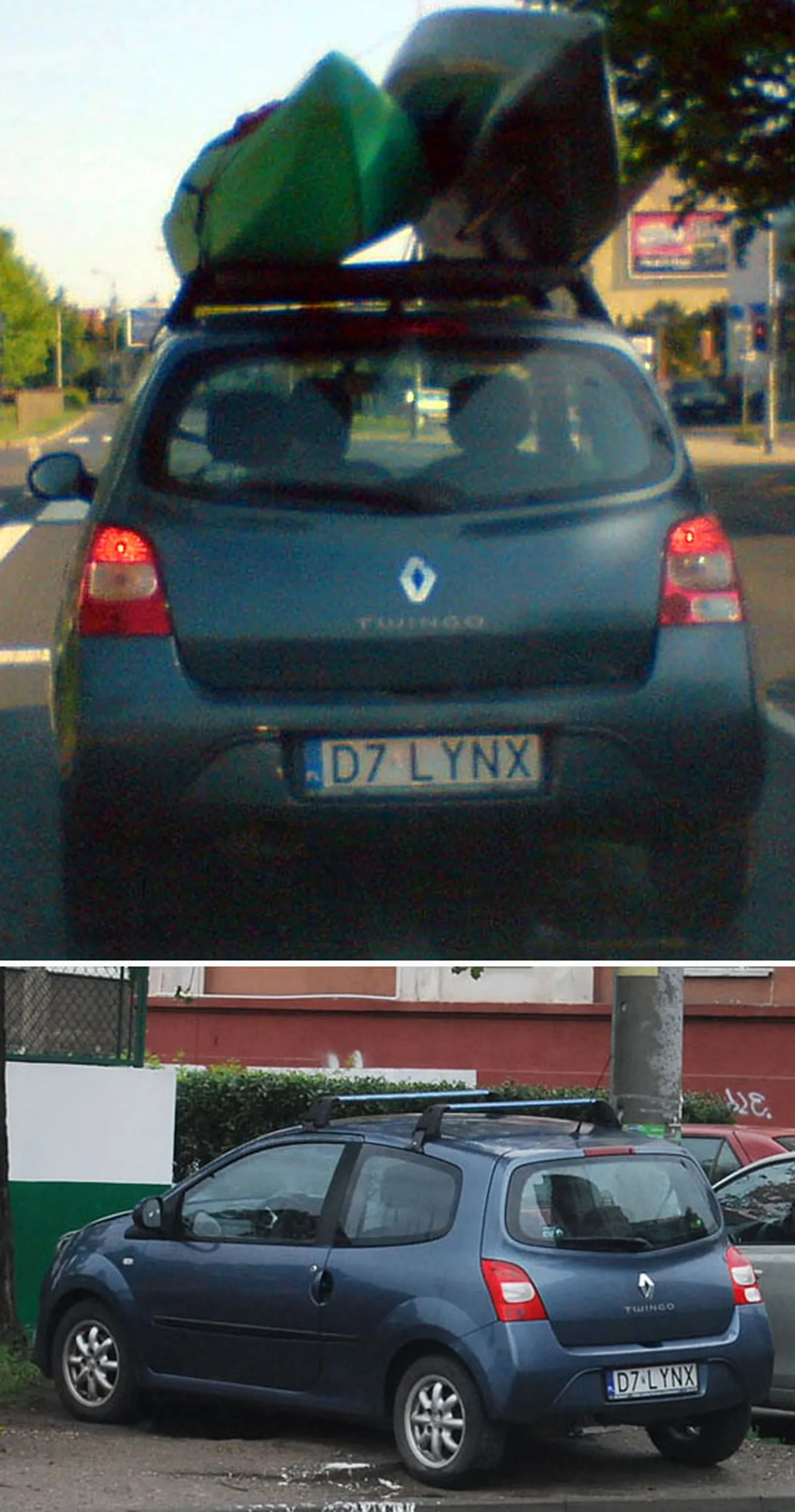 Fajny numer, blacha D7 LYNX