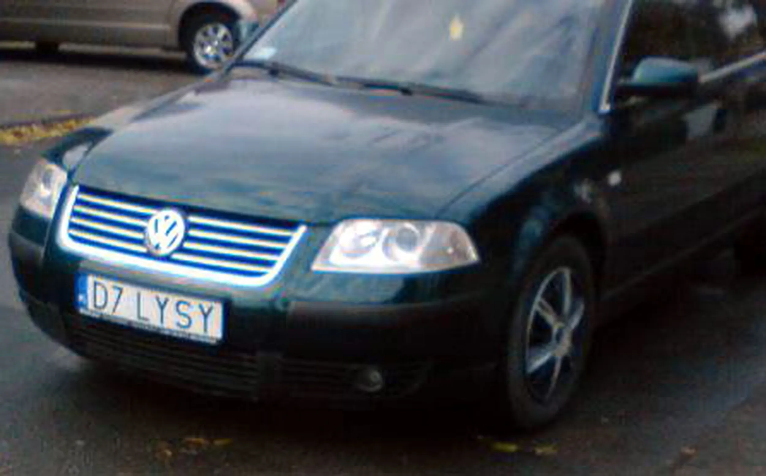 Fajny numer, blacha D7 LYSY