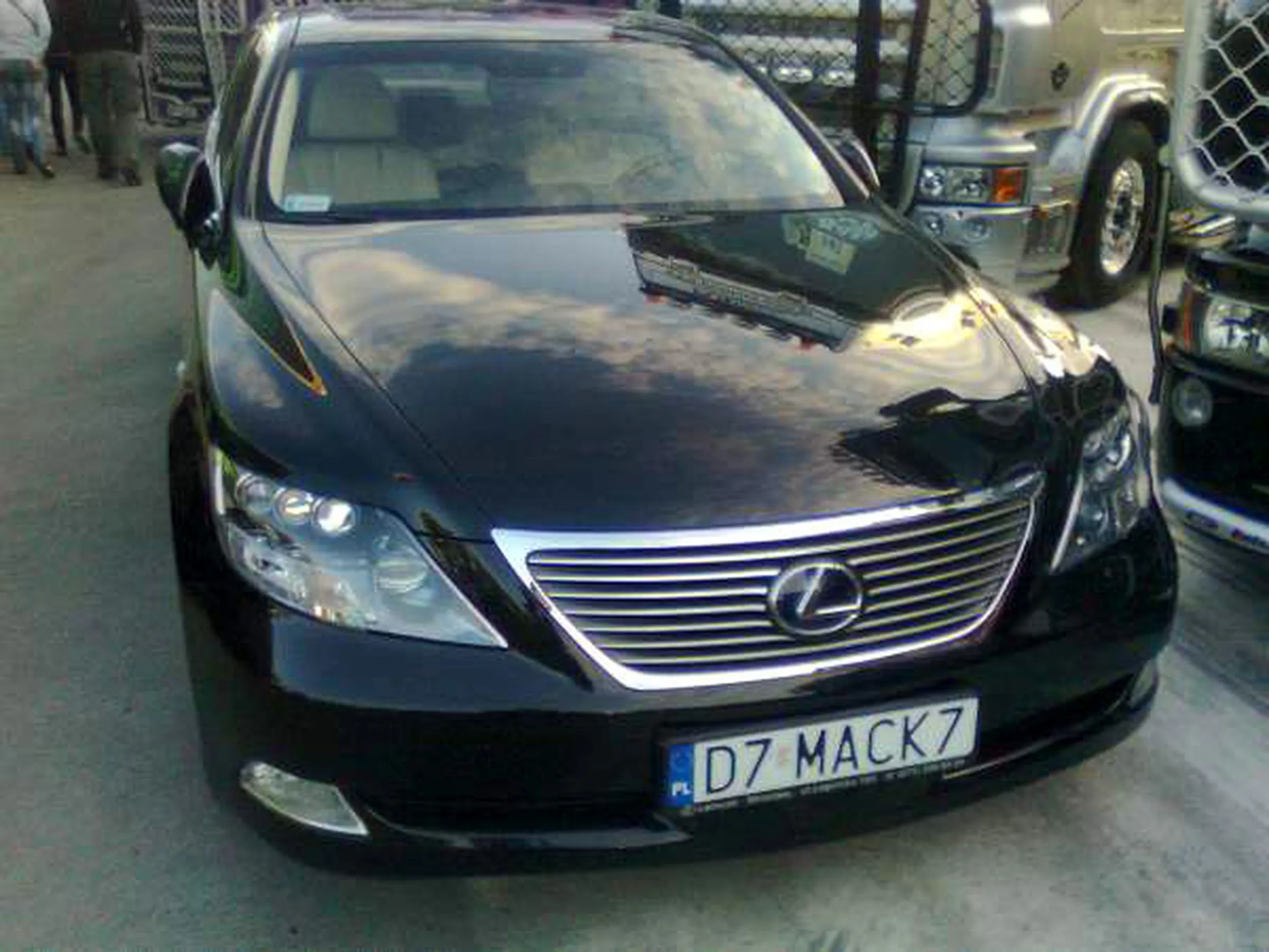 Fajny numer, blacha D7 MACK7