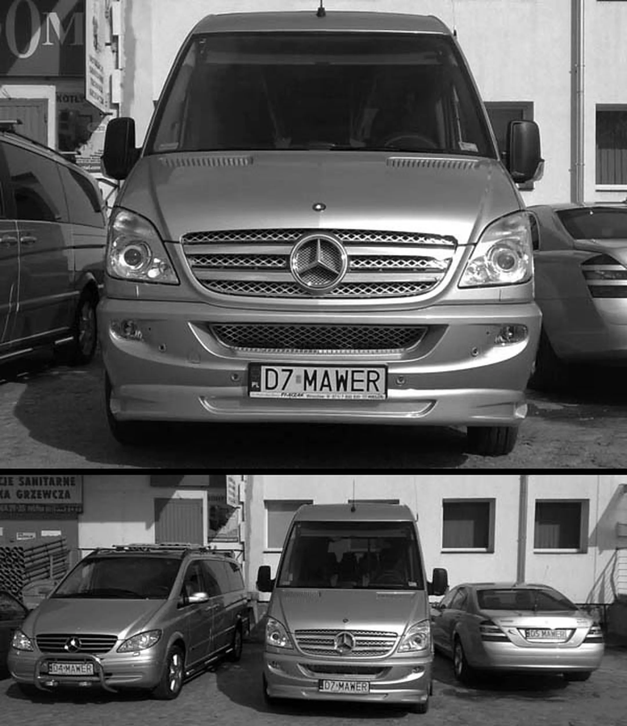 Fajny numer, blacha D7 MAWER