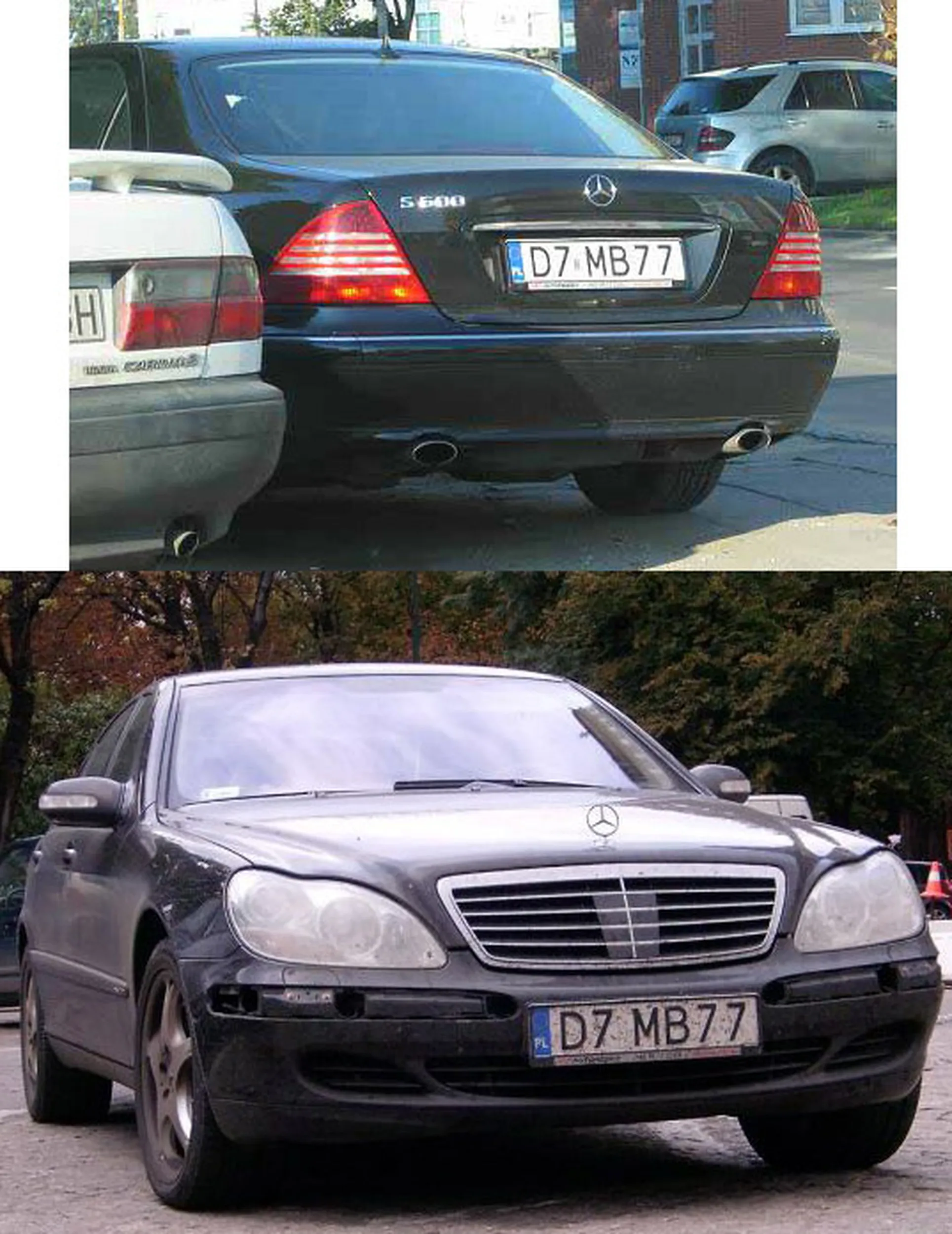 Fajny numer, blacha D7 MB77