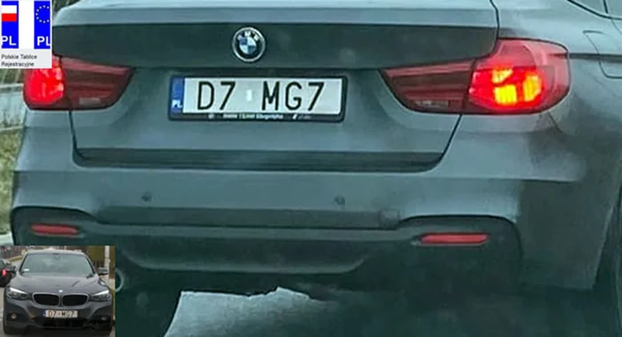 Fajny numer, blacha D7 MG7