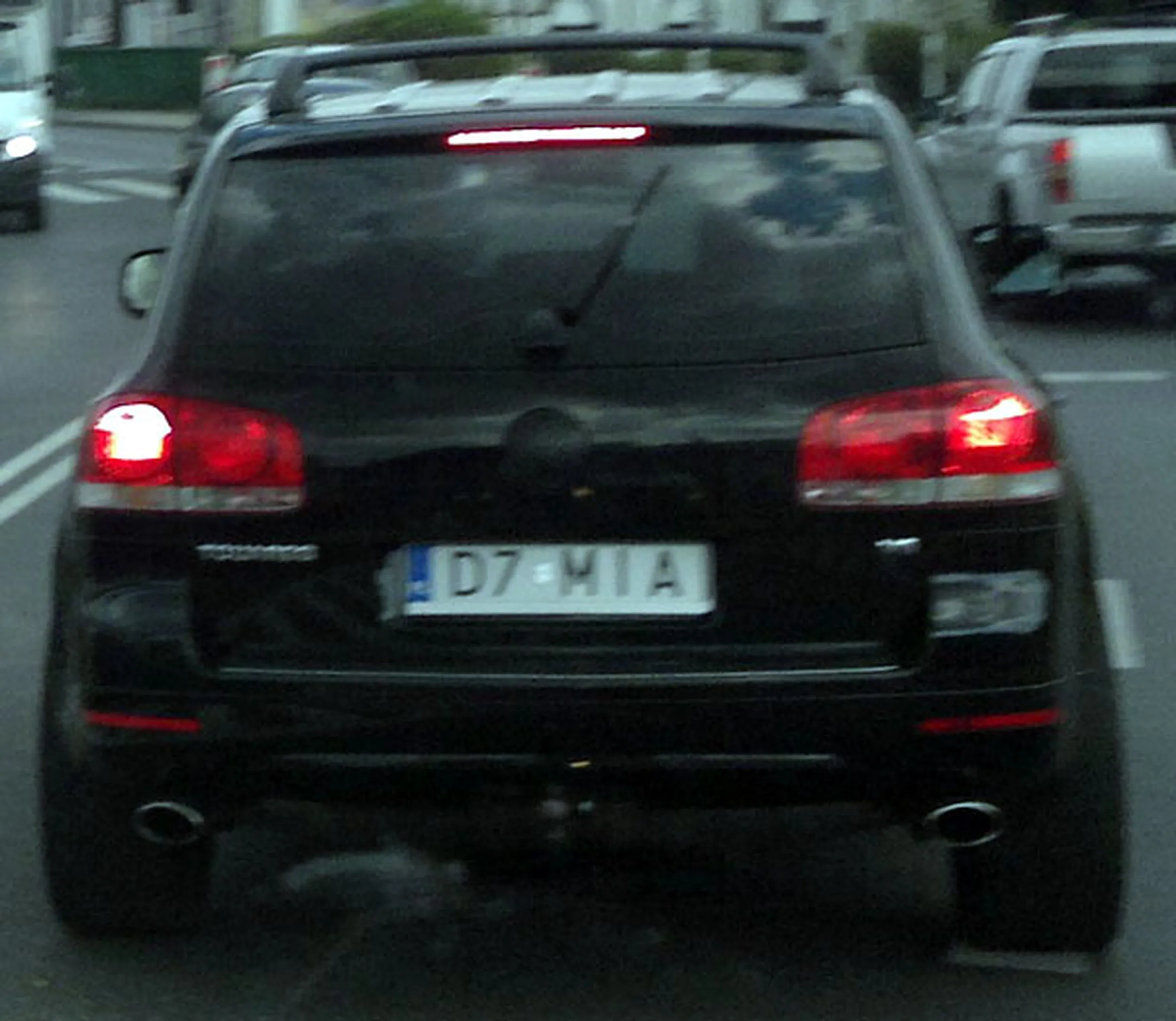 Fajny numer, blacha D7 MIA