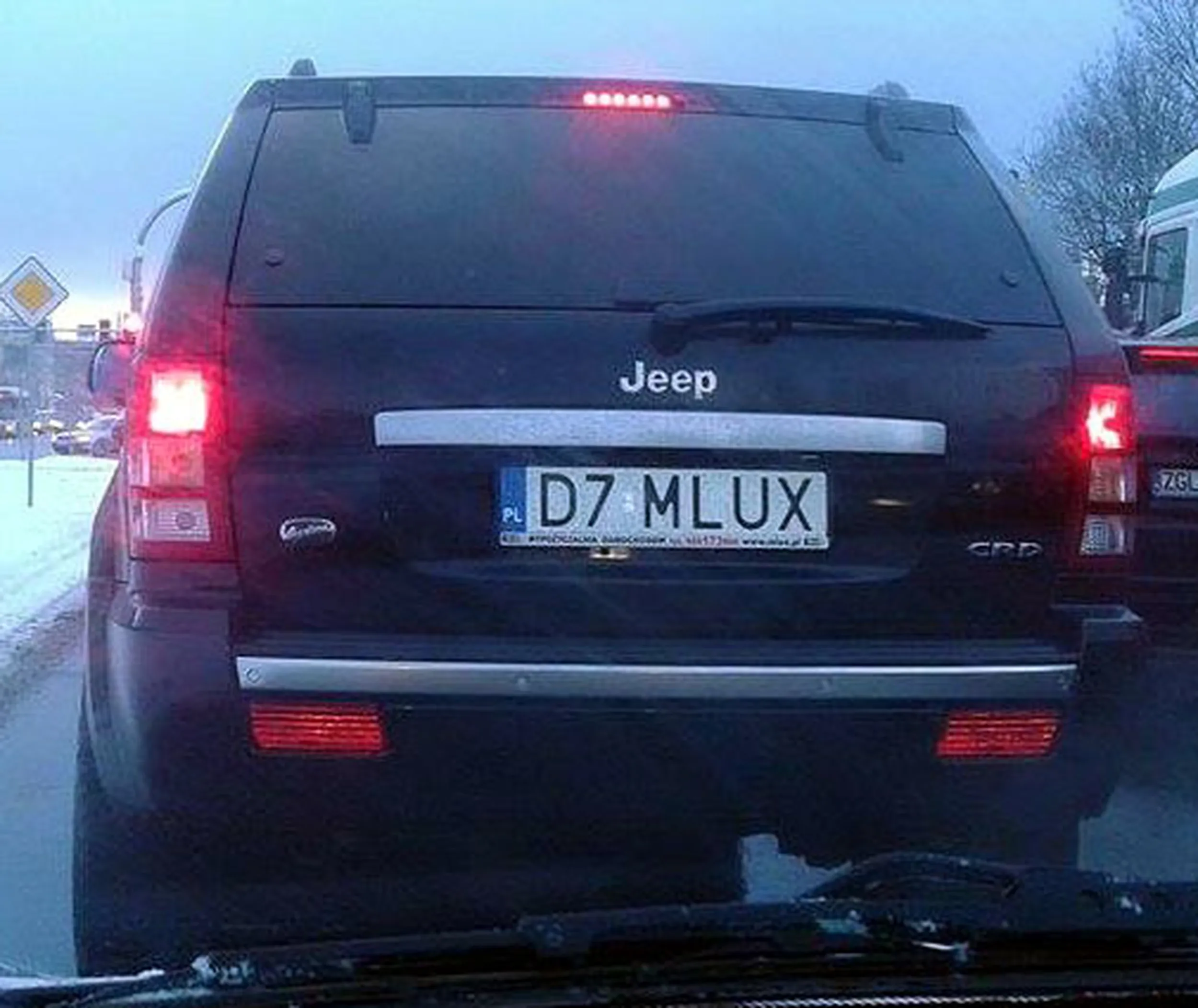 Fajny numer, blacha D7 MLUX