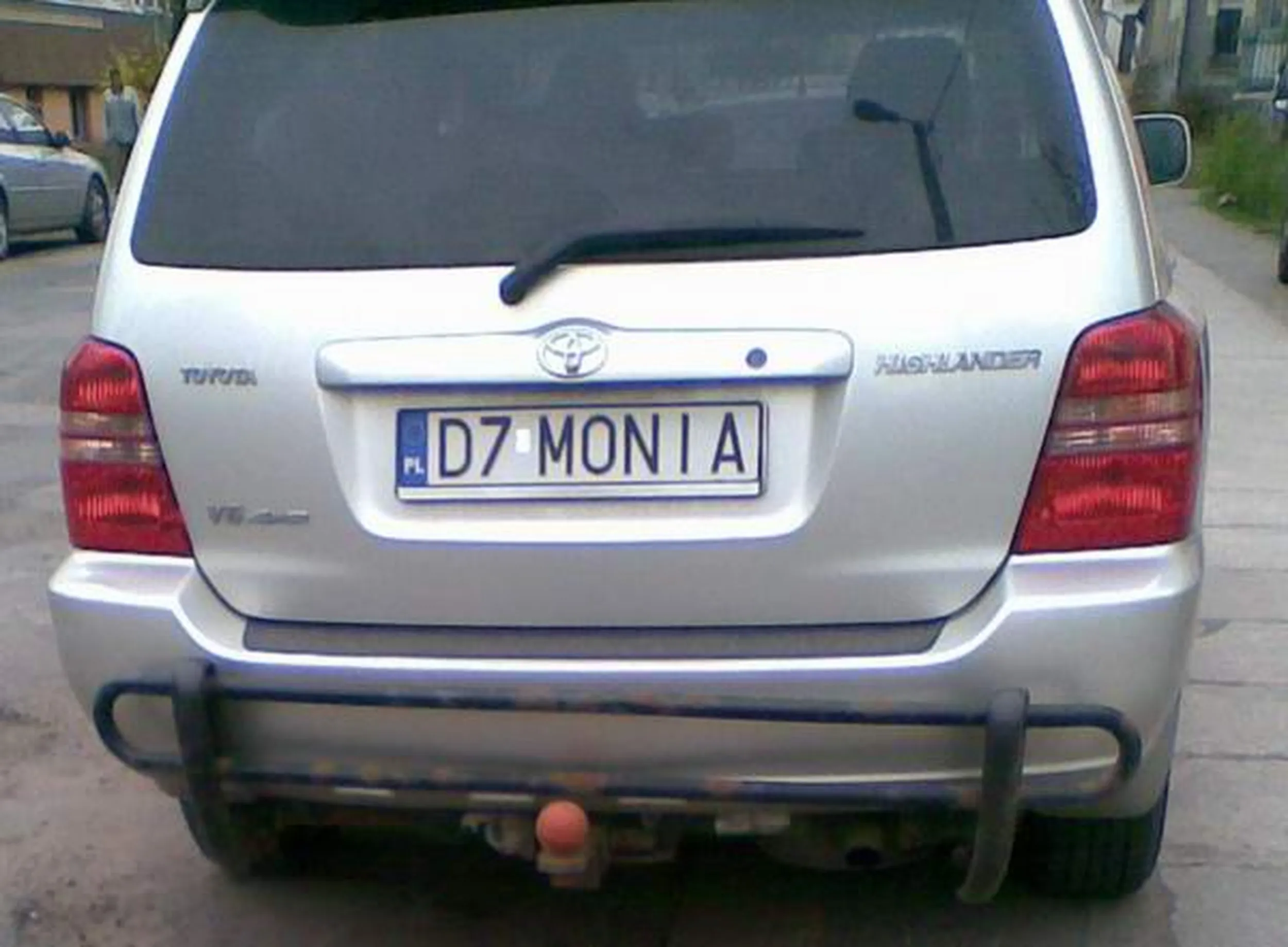 Fajny numer, blacha D7 MONIA