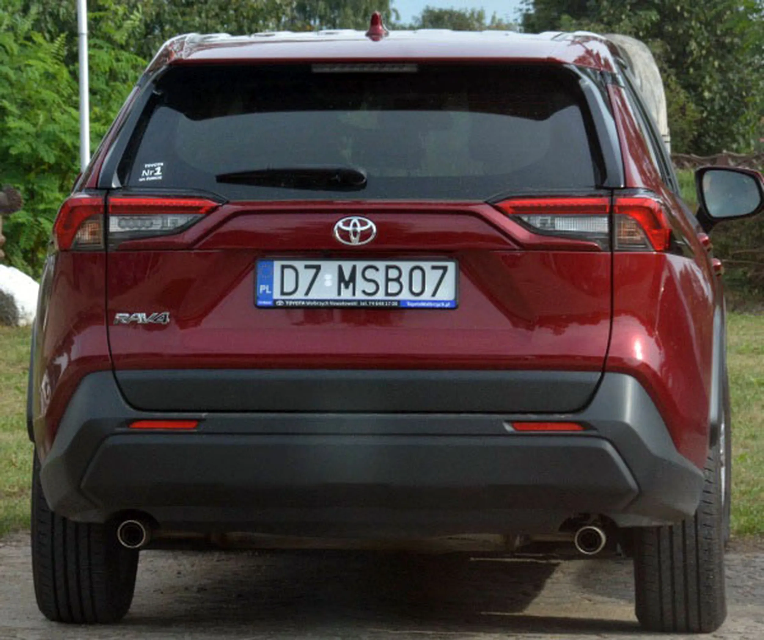 Fajny numer, blacha D7 MSB07