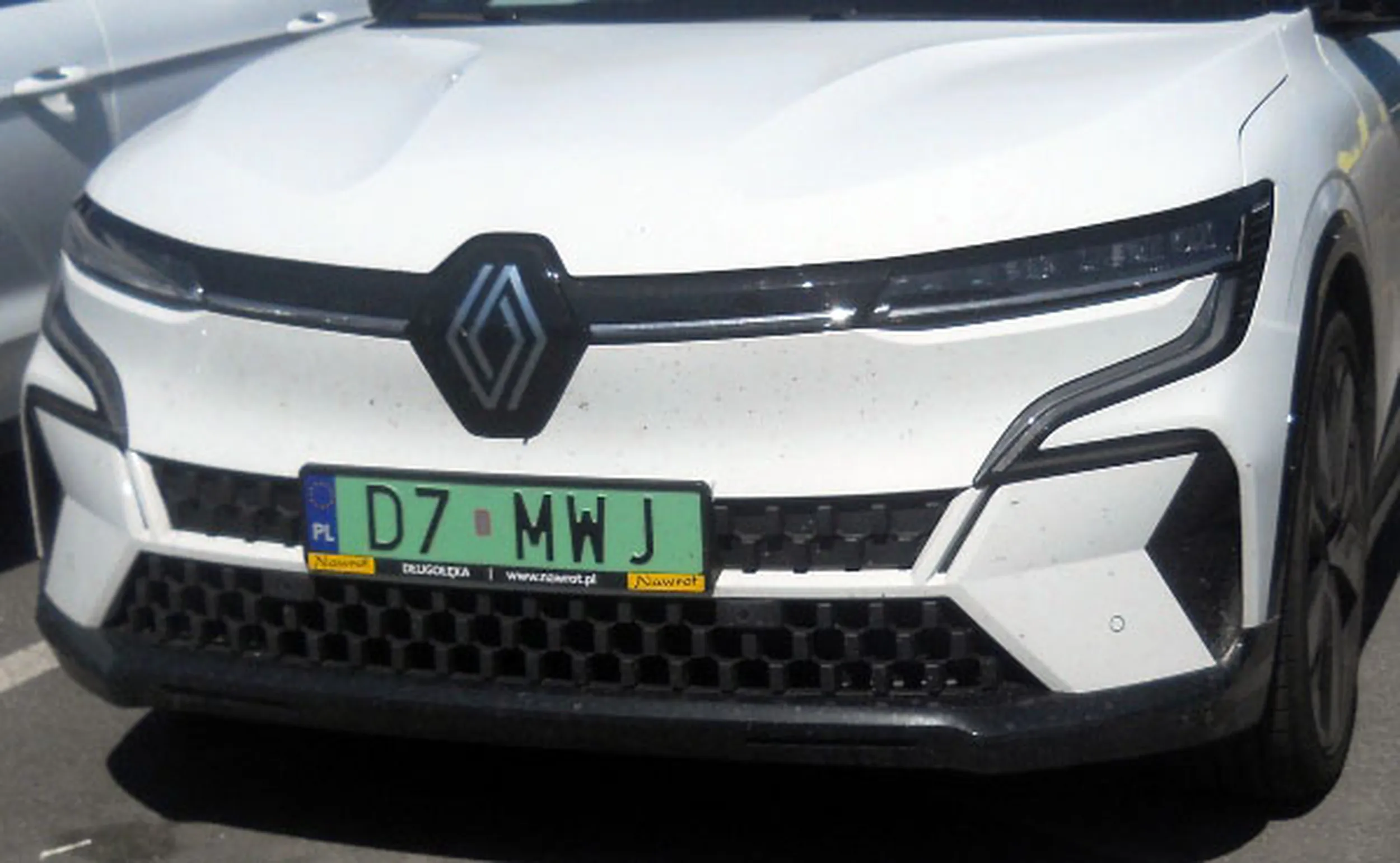 Fajny numer, blacha D7 MWJ