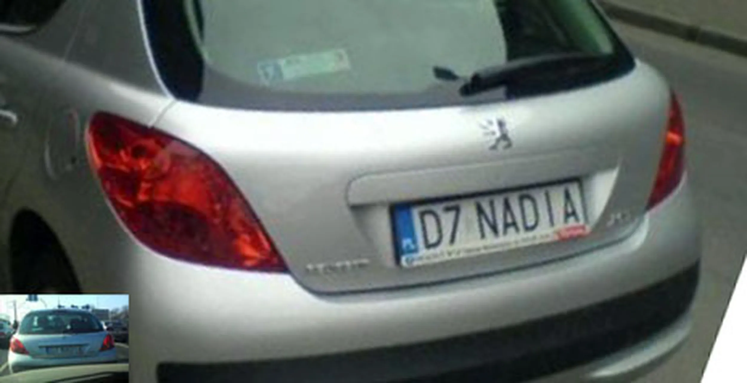 Fajny numer, blacha D7 NADIA