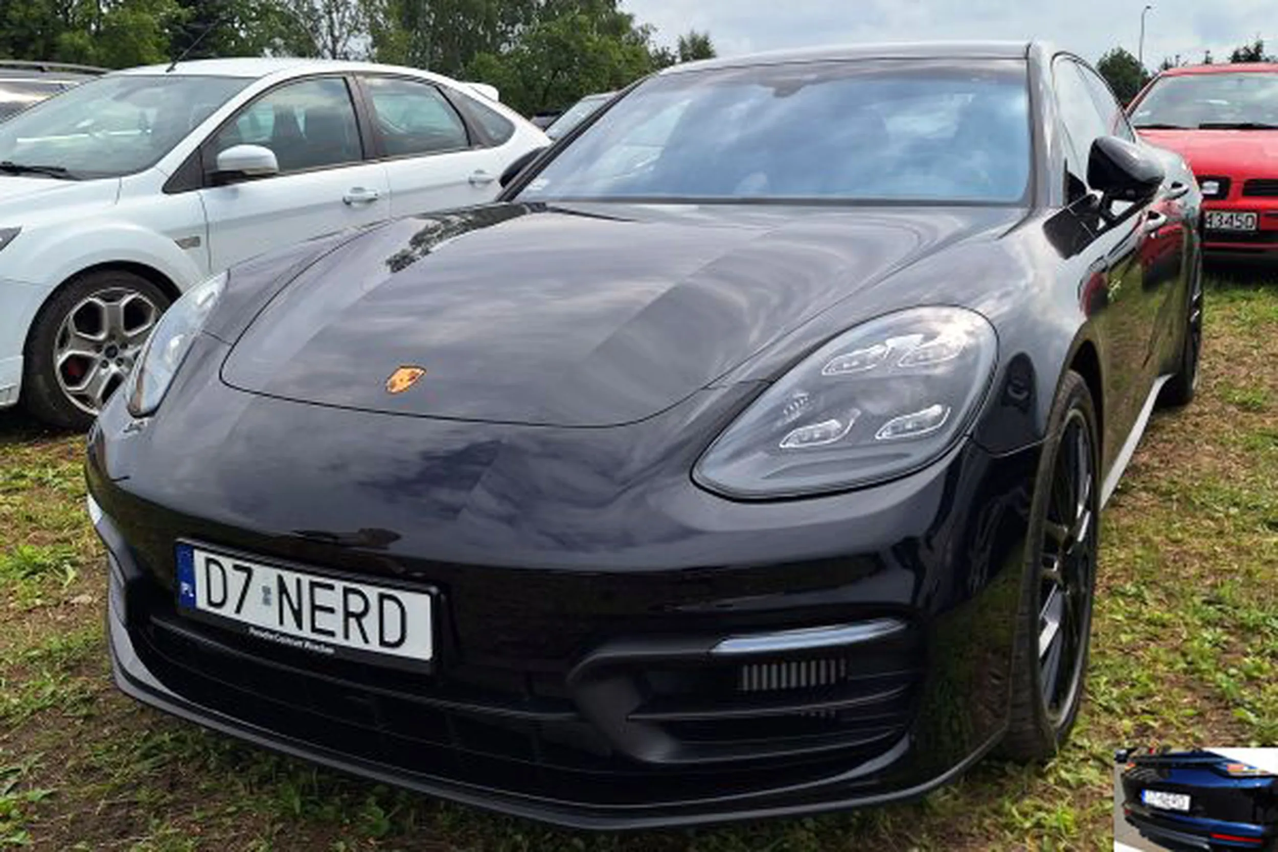 Fajny numer, blacha D7 NERD