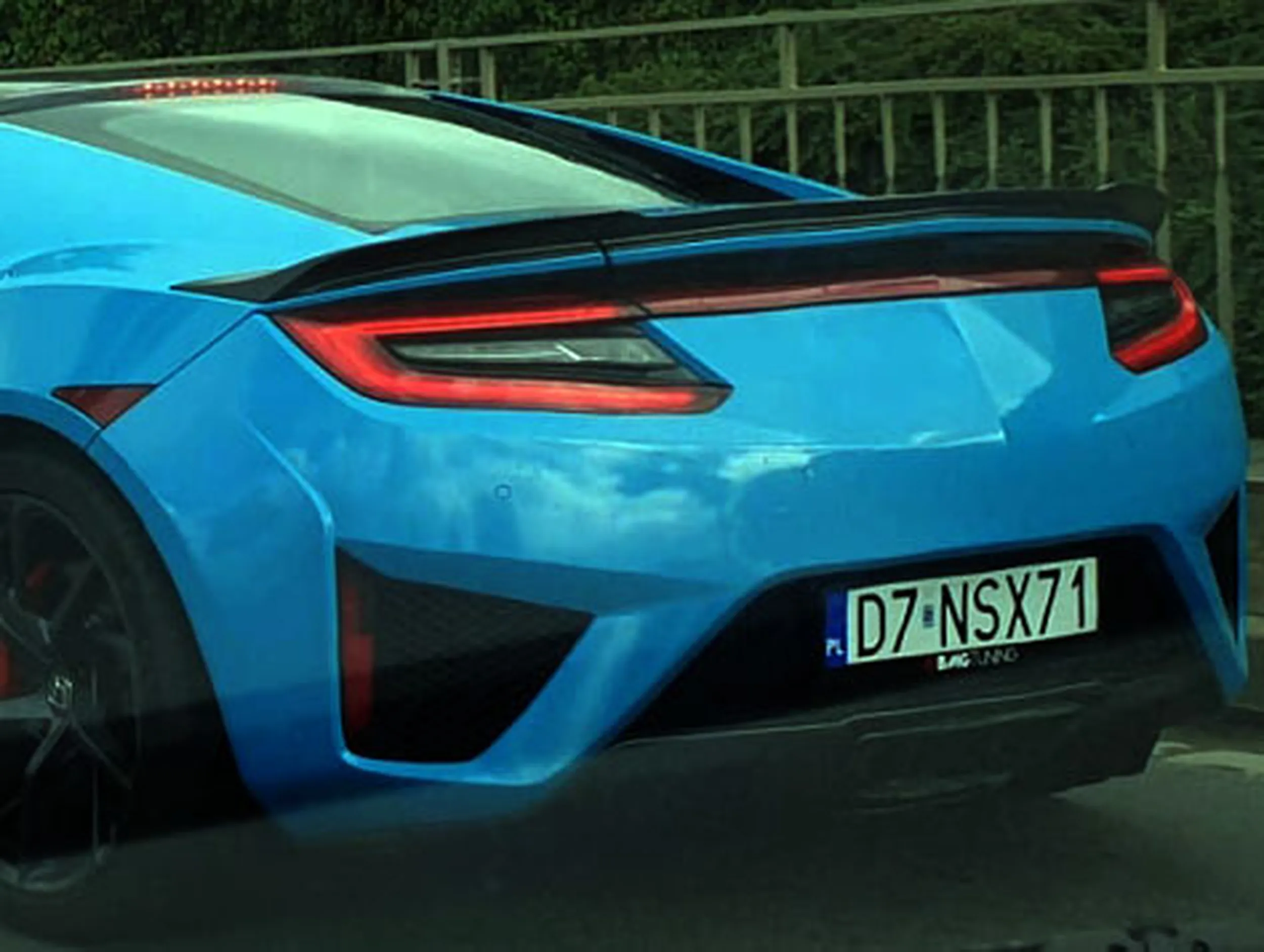 Fajny numer, blacha D7 NSX71