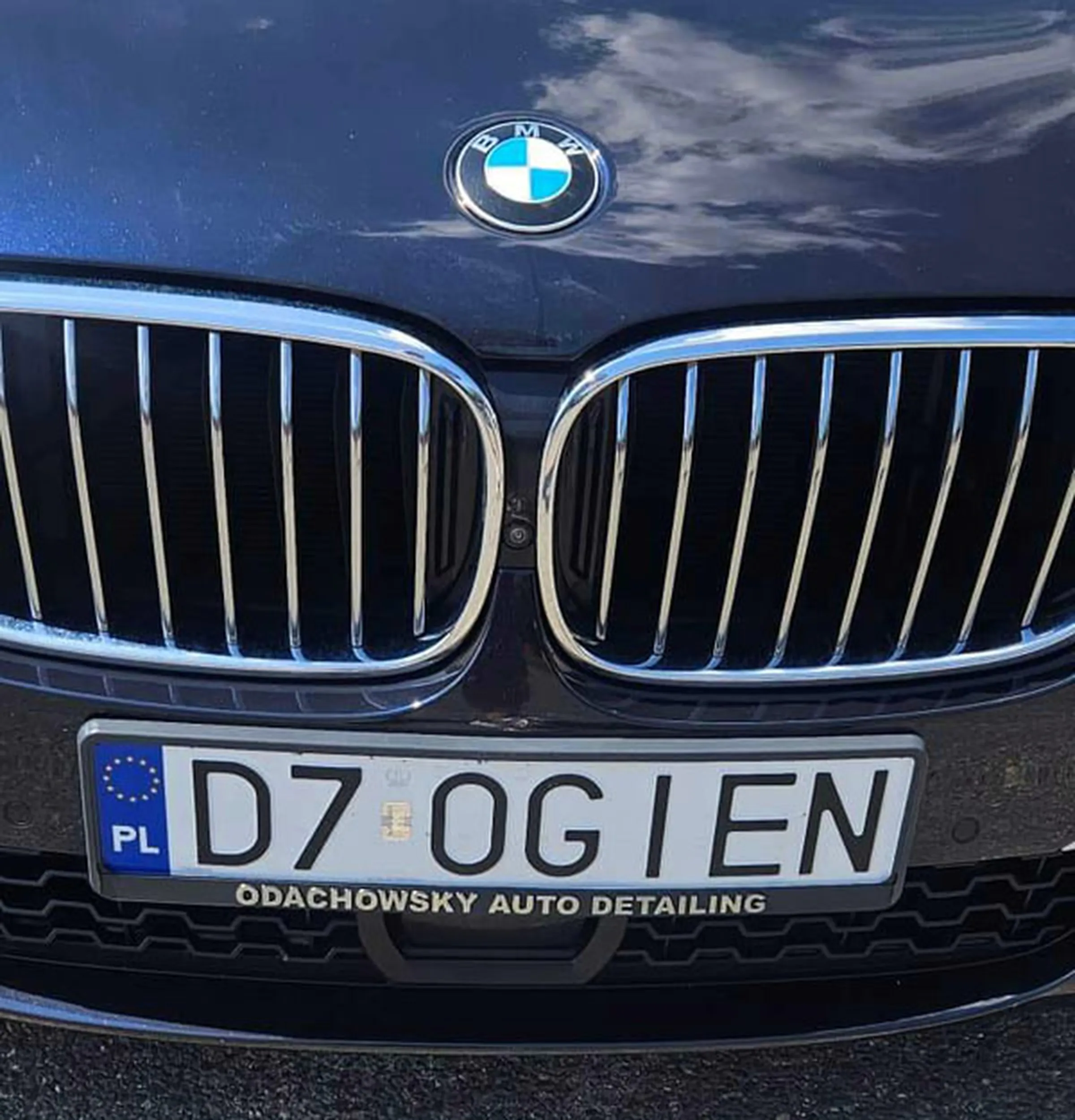 Fajny numer, blacha D7 OGIEN