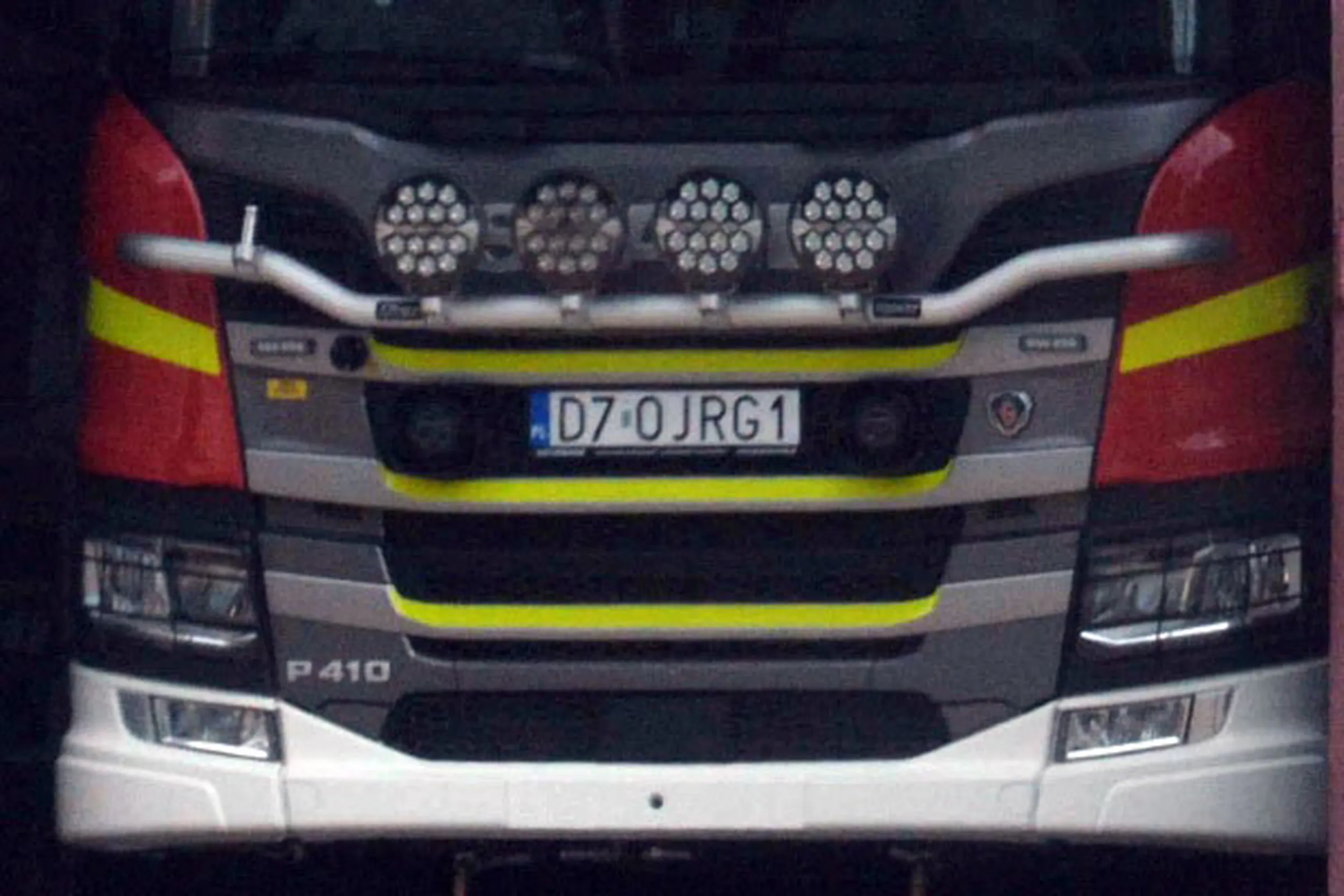 Fajny numer, blacha D7 OJRG1