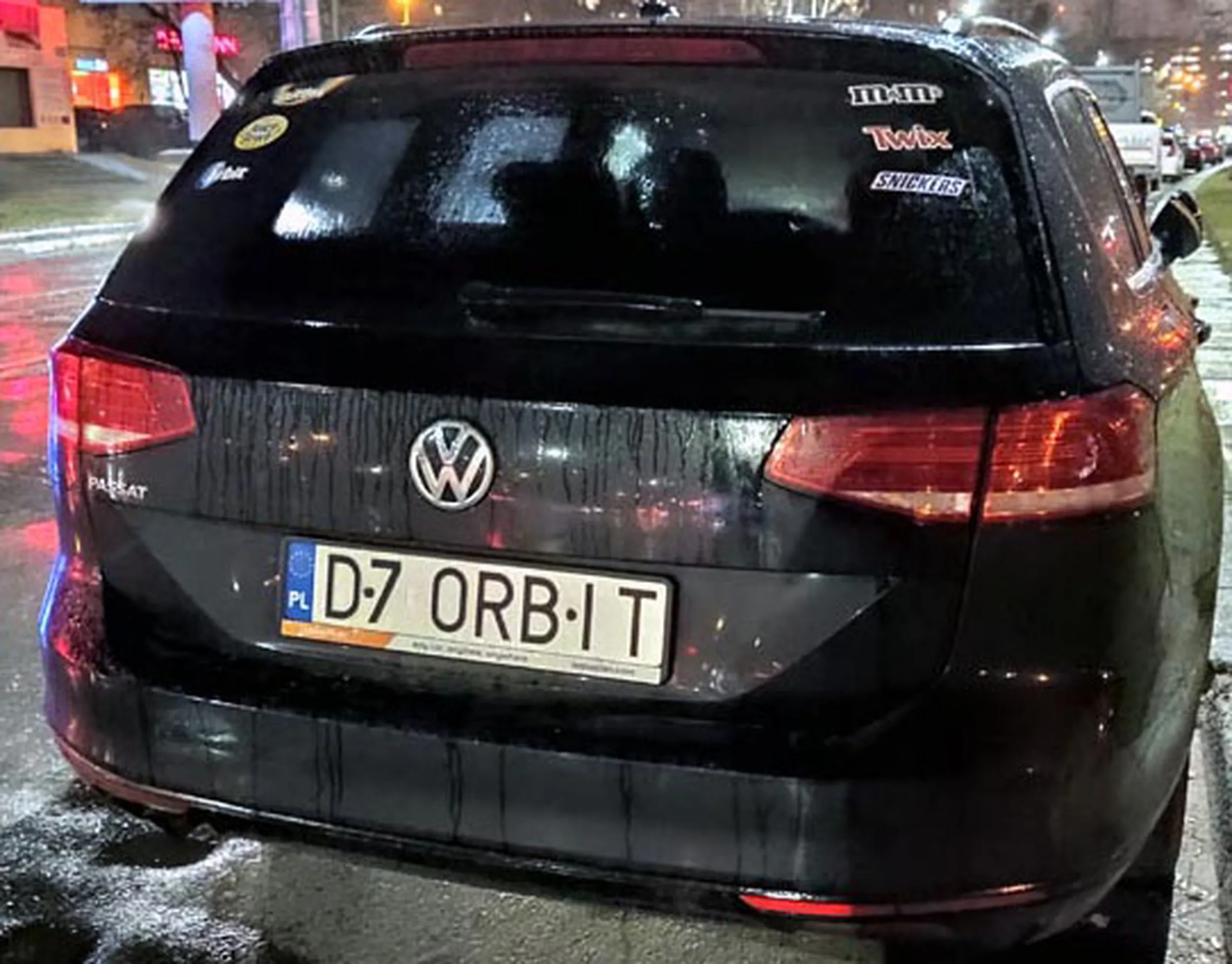 Fajny numer, blacha D7 ORBIT