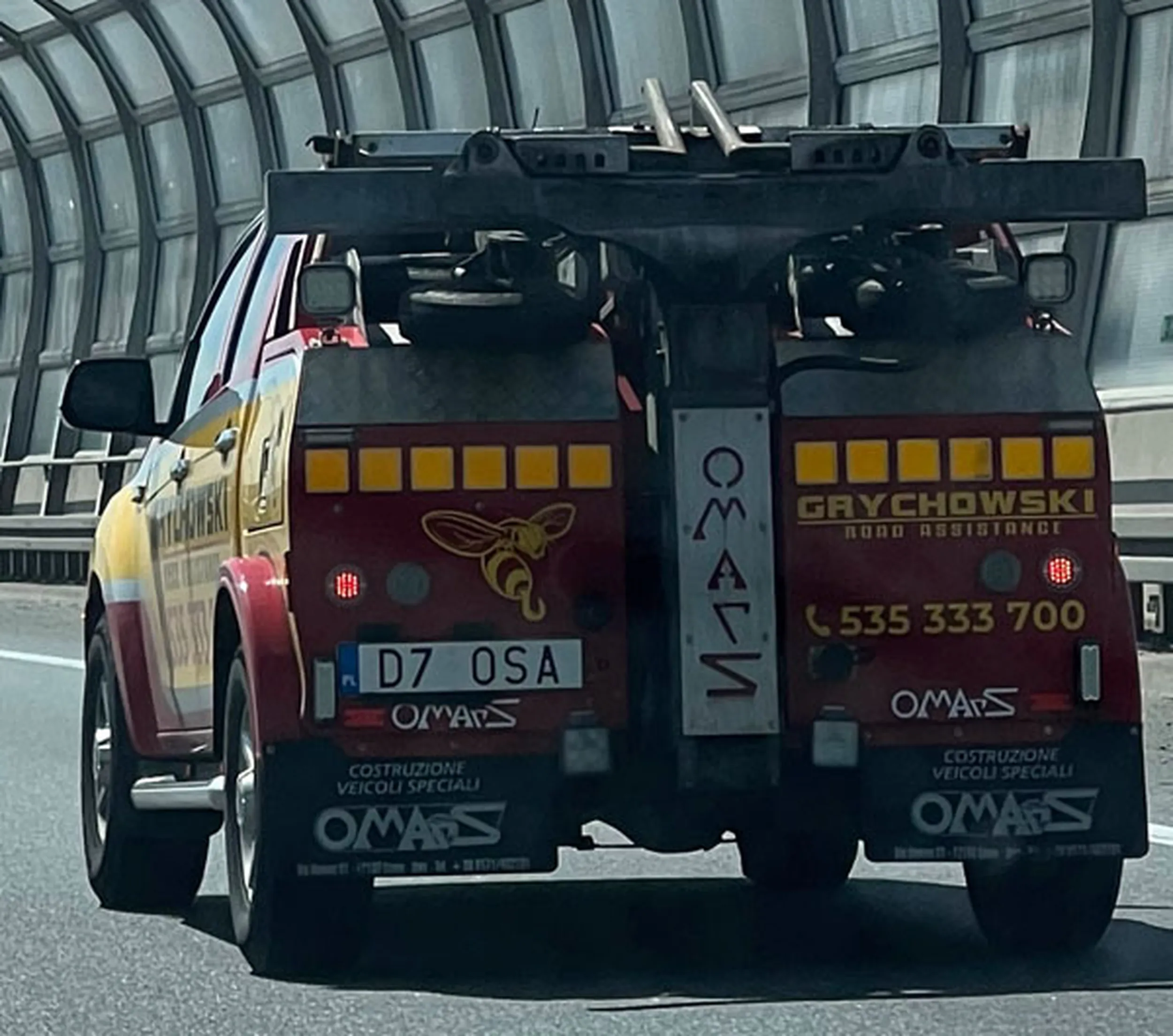 Fajny numer, blacha D7 OSA