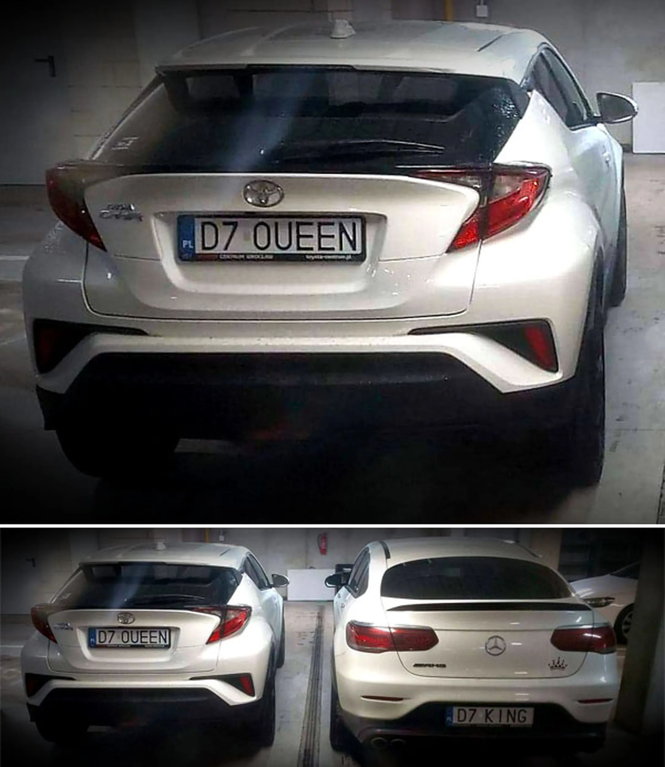 Fajny numer, blacha D7 OUEEN