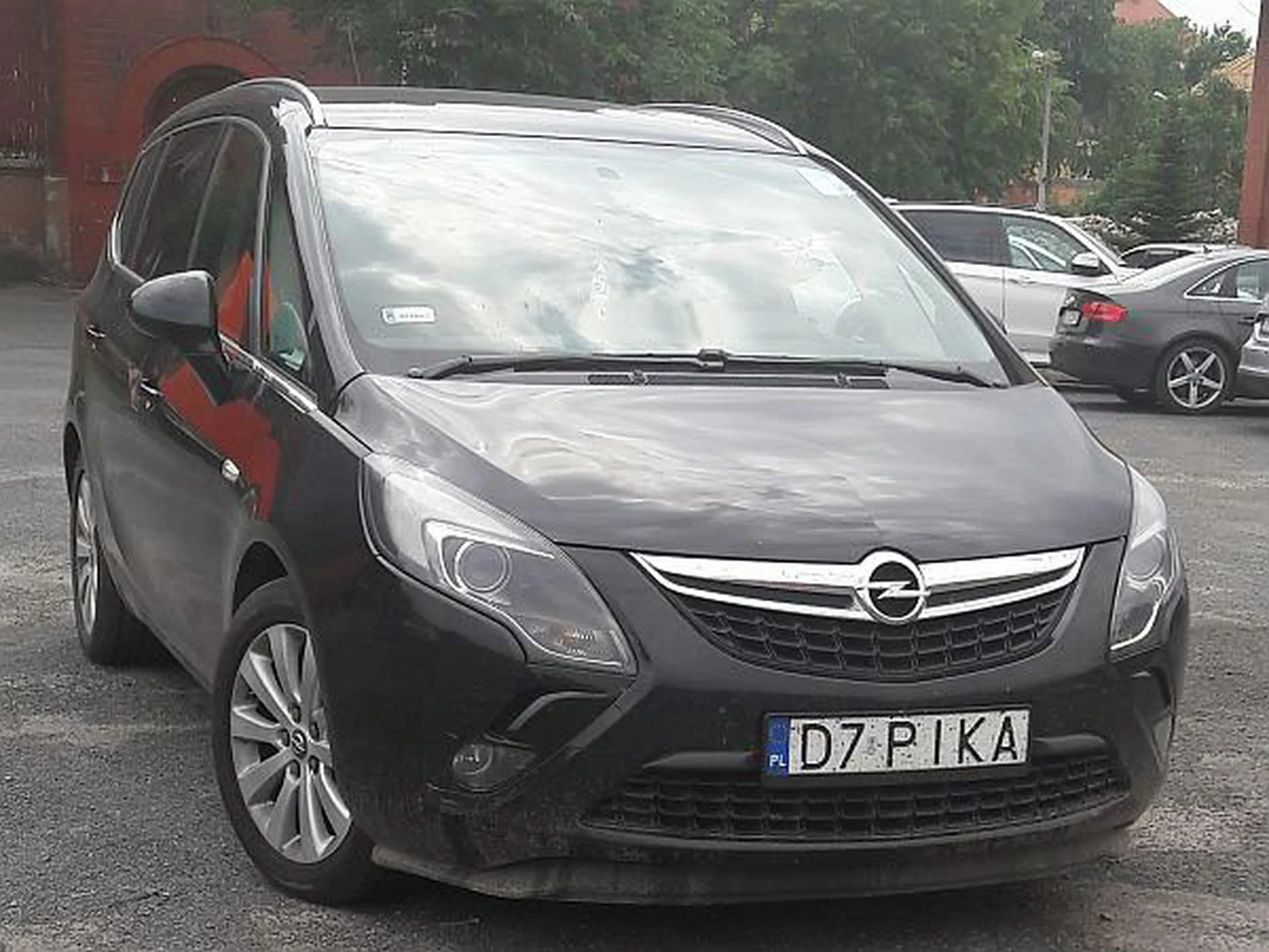 Fajny numer, blacha D7 PIKA