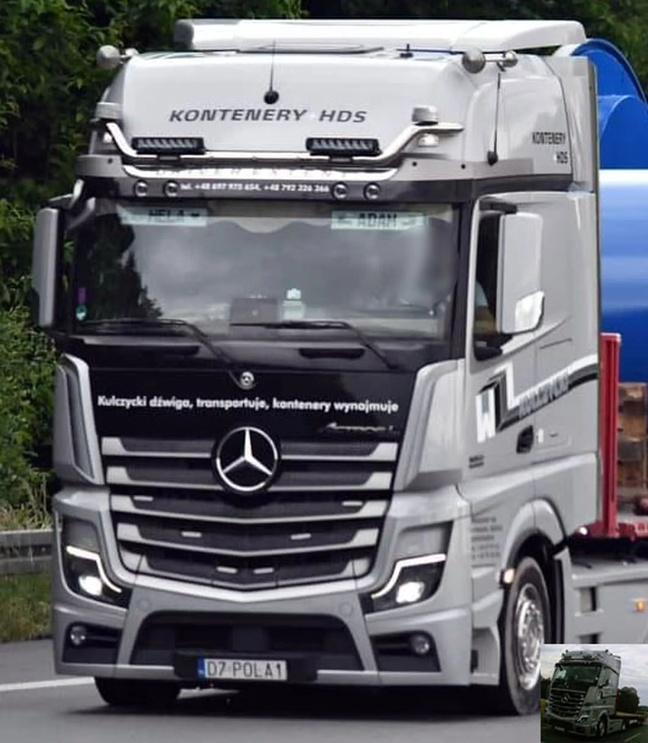 Fajny numer, blacha D7 POLA1