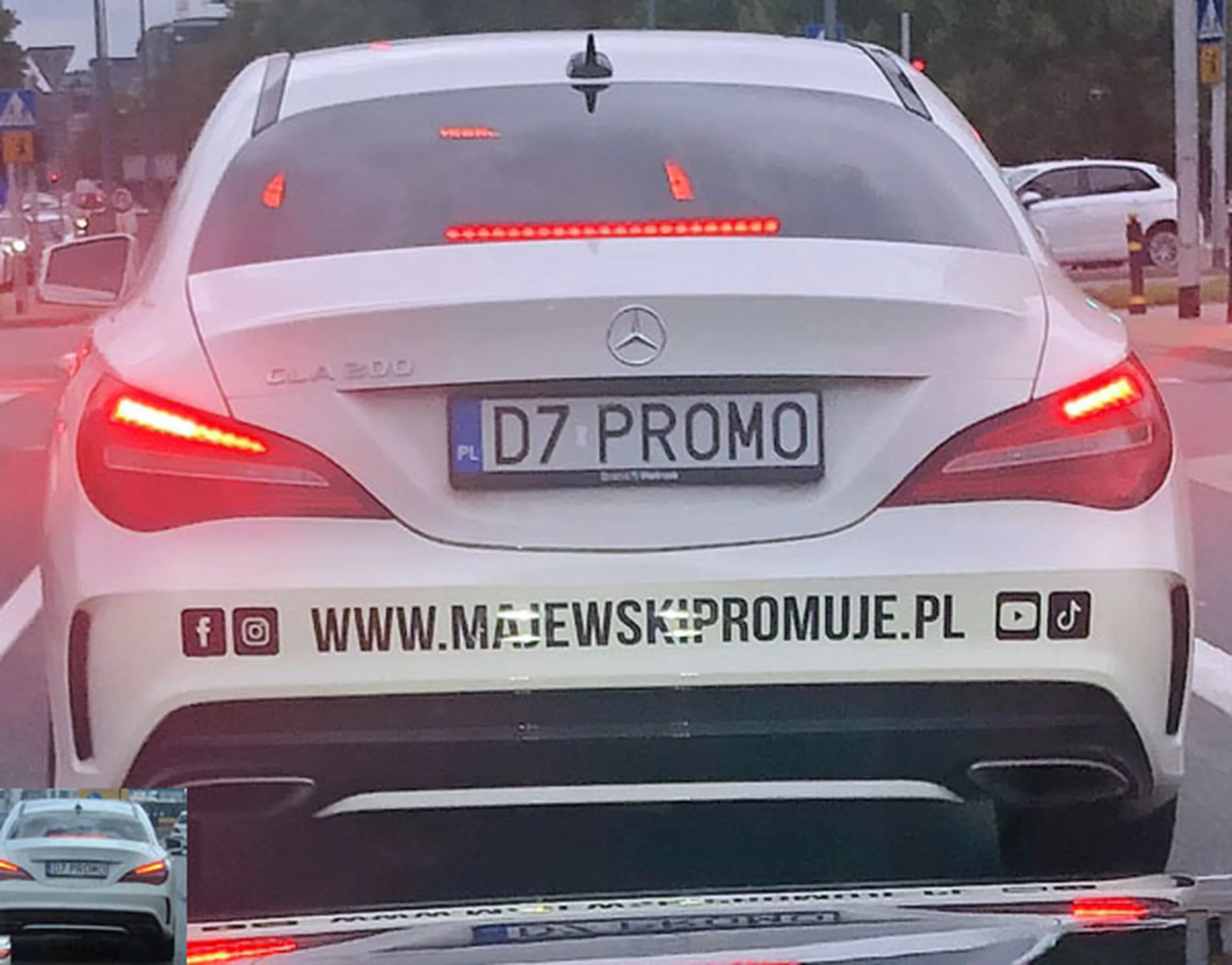 Fajny numer, blacha D7 PROMO