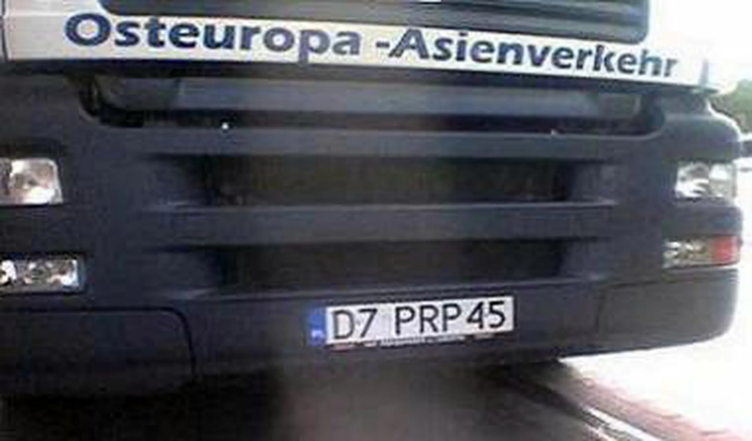 Fajny numer, blacha D7 PRP45