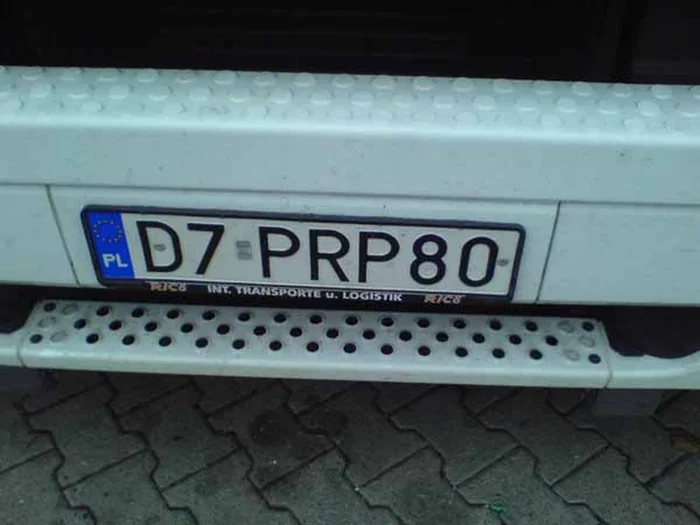 Fajny numer, blacha D7 PRP80