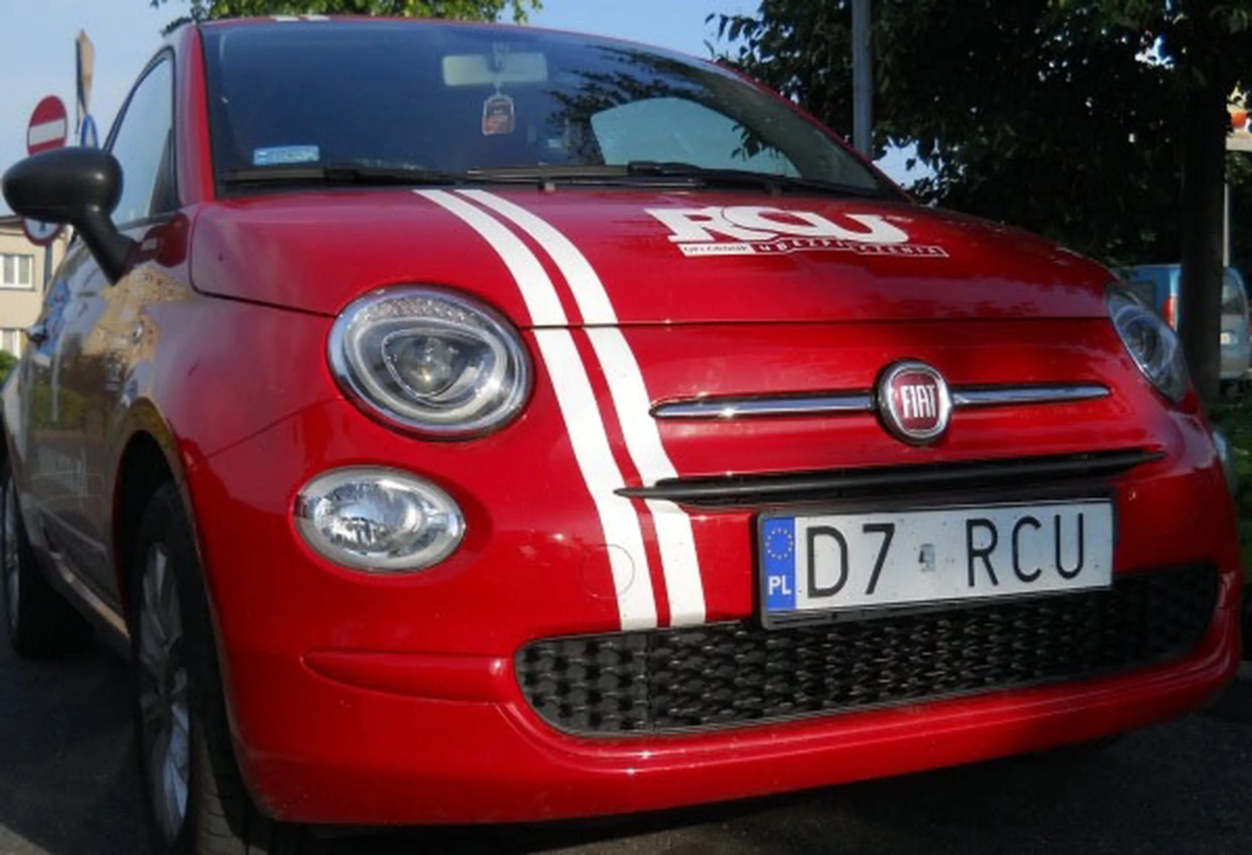 Fajny numer, blacha D7 RCU