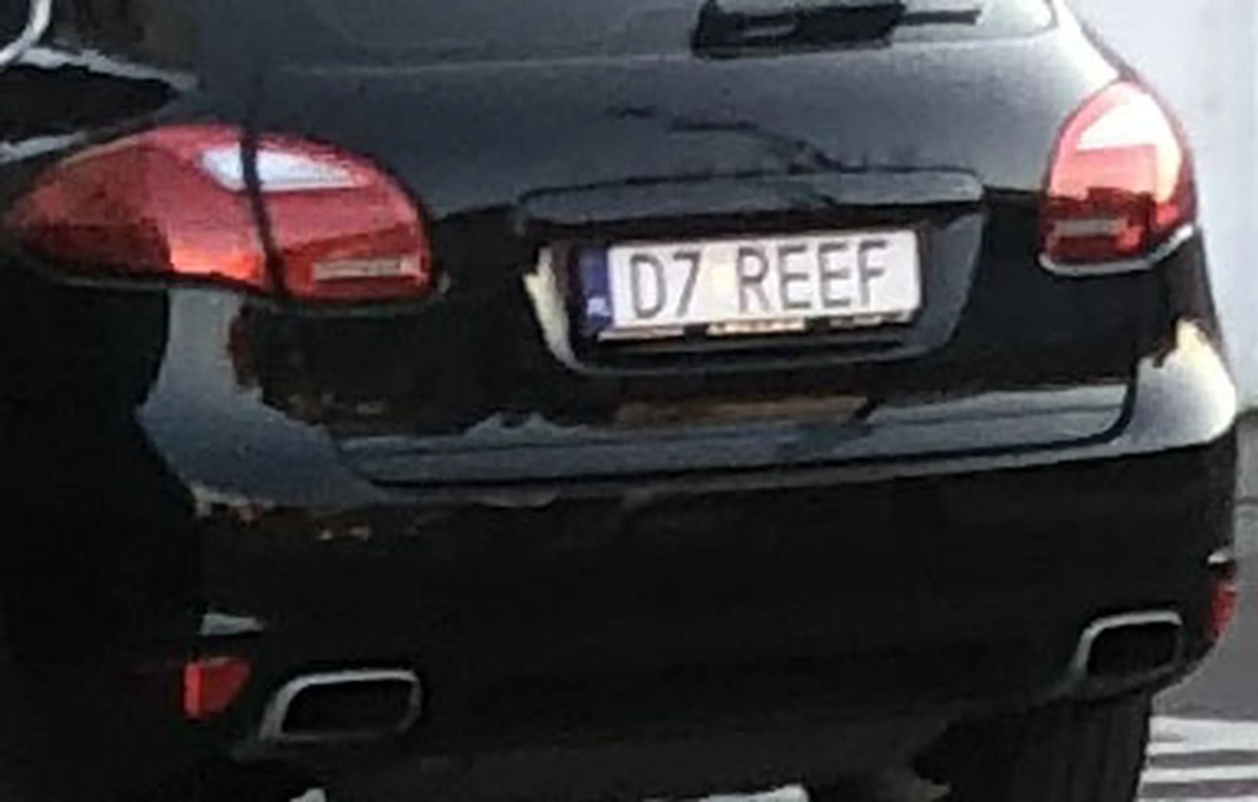 Fajny numer, blacha D7 REEF