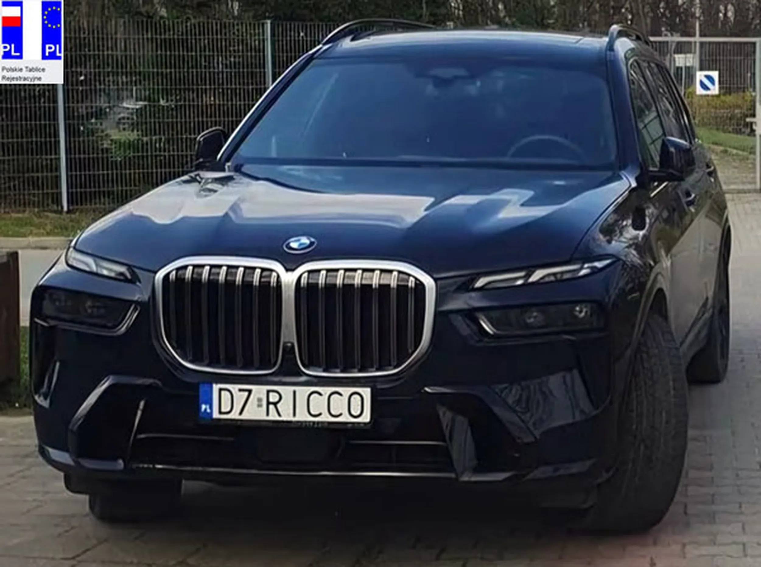 Fajny numer, blacha D7 RICCO